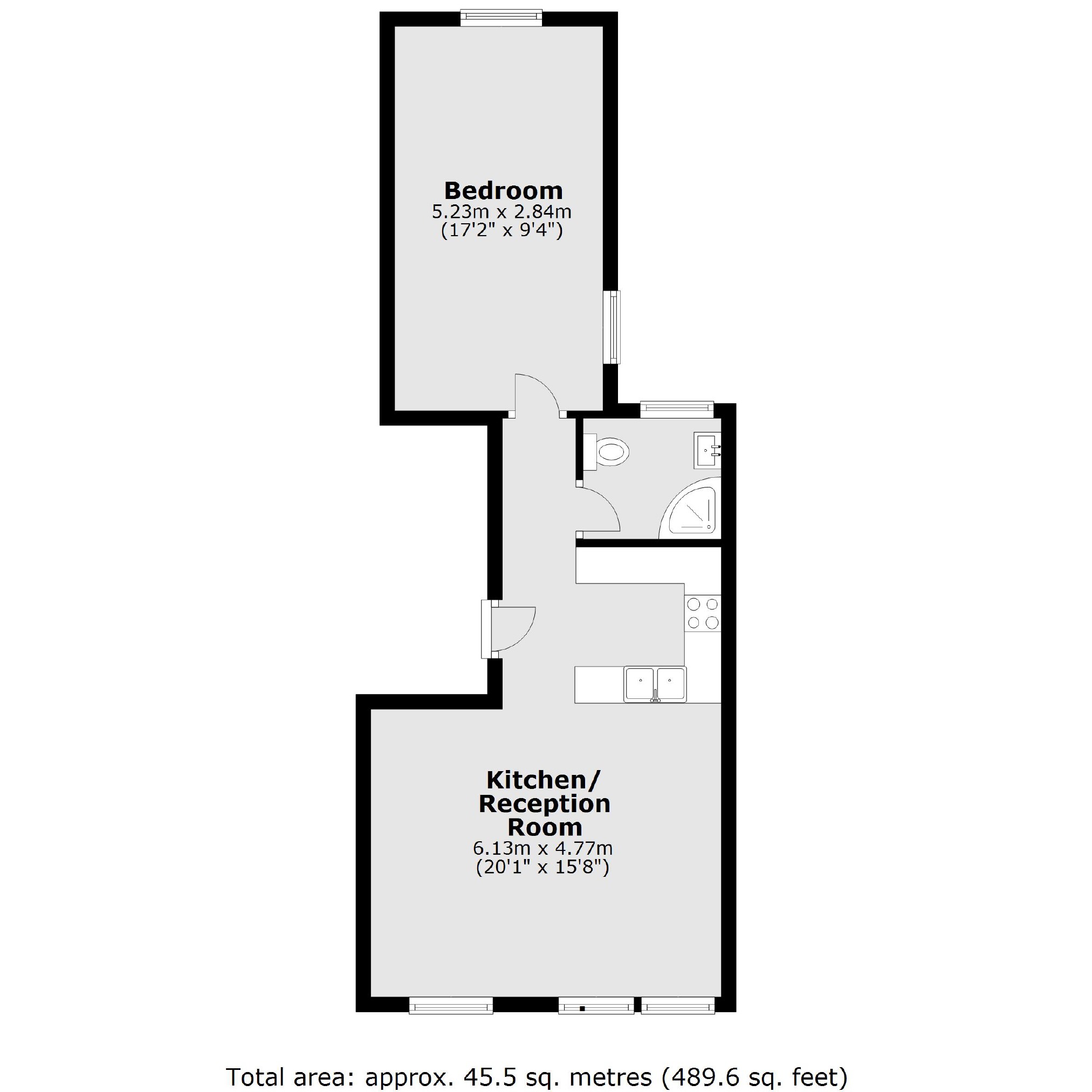 Amesbury Avenue, London SW2, 1 bedroom flat for sale 63283568