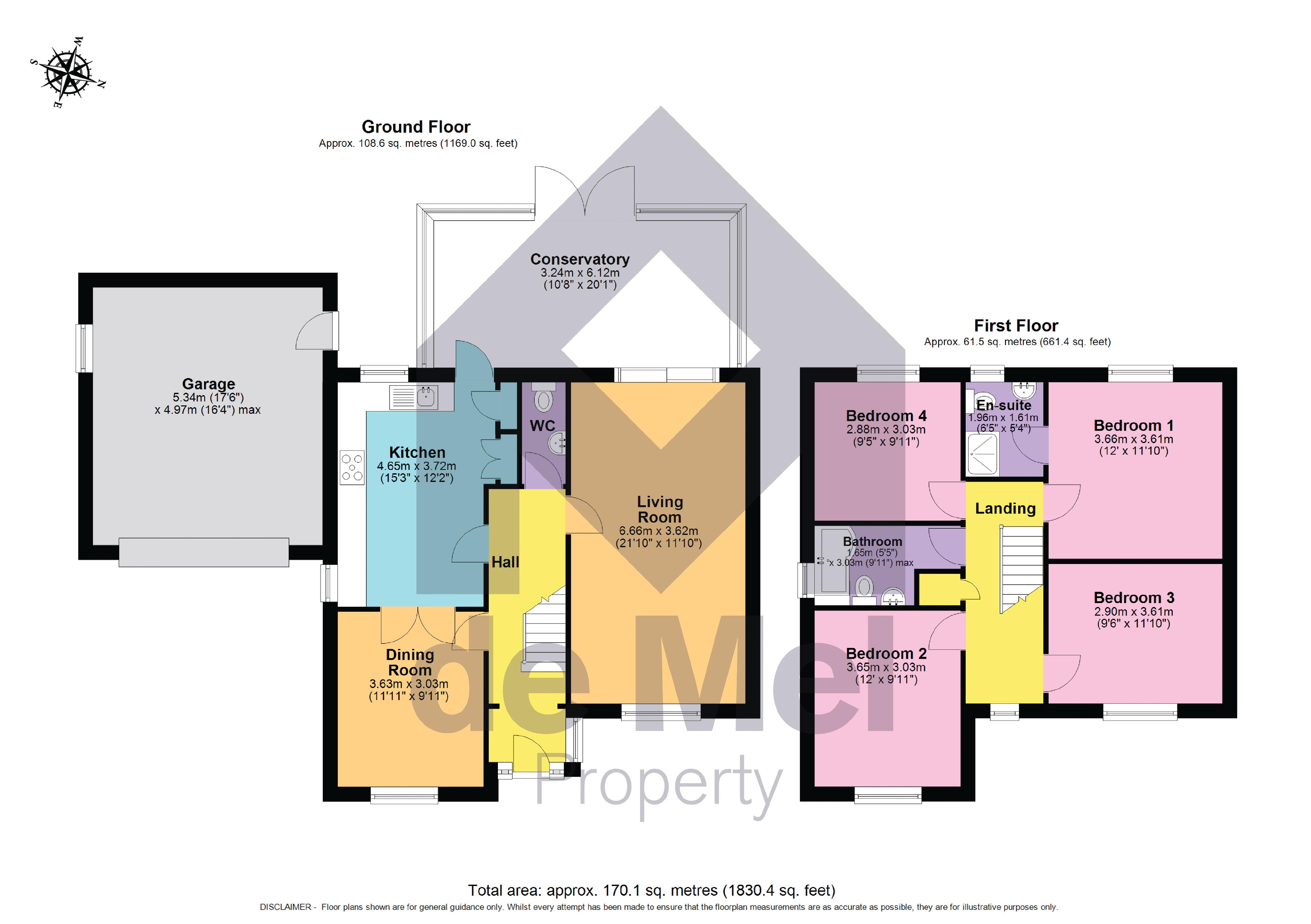 12, Archers Lane, Cheltenham floorplan