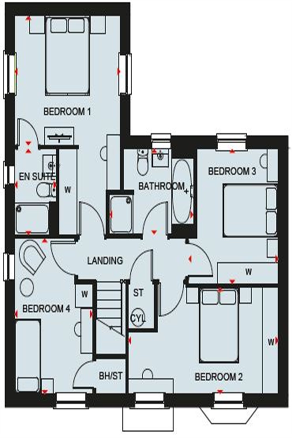 Caryll Drive, Sefton floorplan
