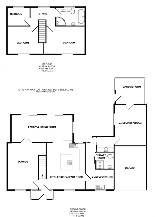 4 Bedrooms Semi-detached house for sale in Leaden Roding, Dunmow, Essex CM6