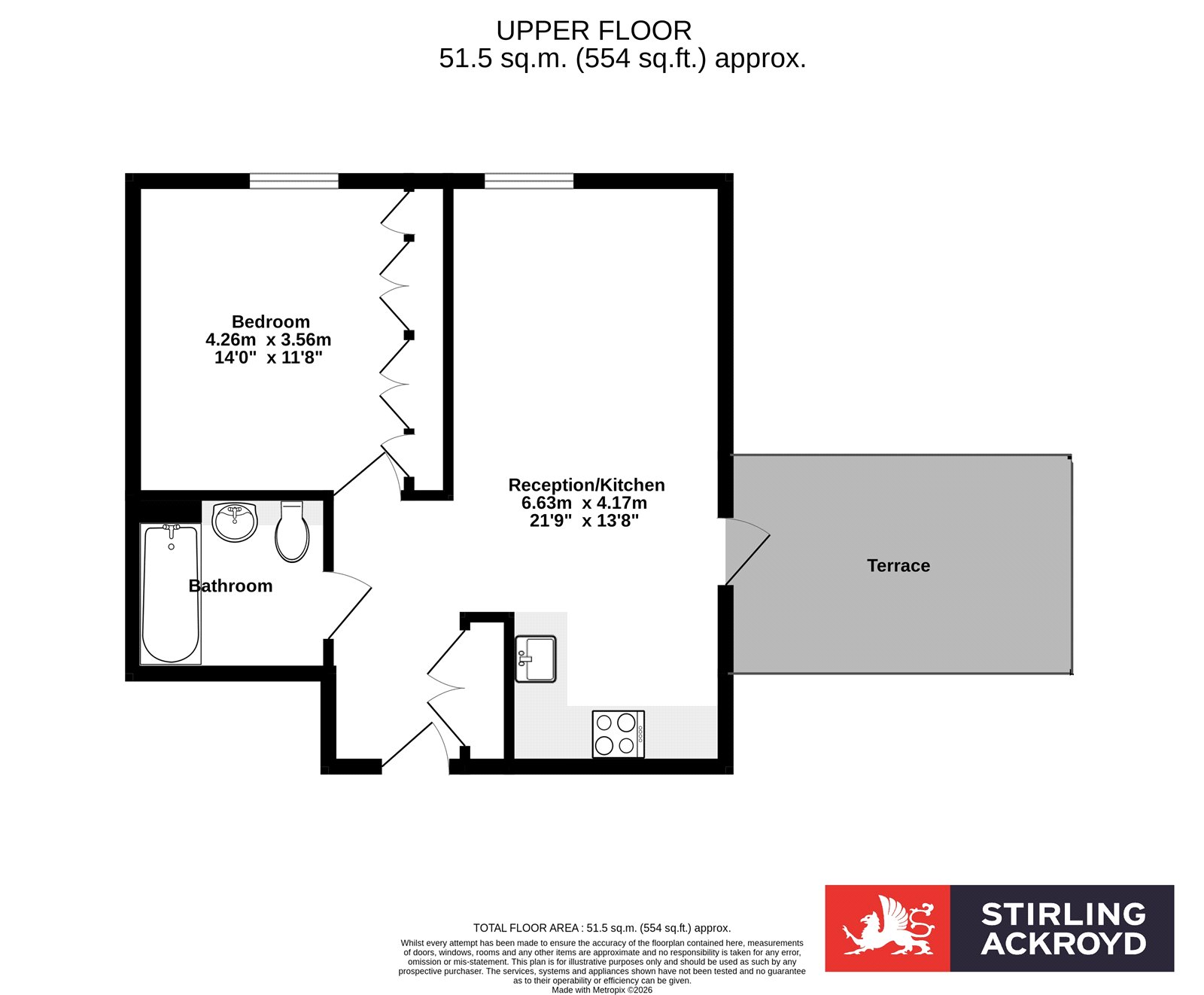 51, Cambium Apartments, 1, Beatrice Place, London floorplan