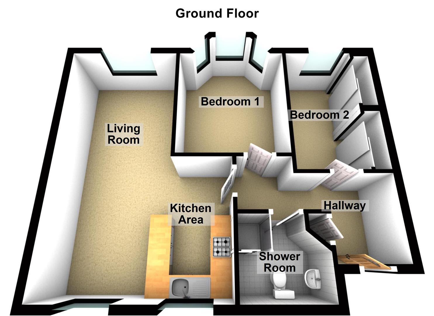 1, Silver Birch Court, Wittering, Peterborough floorplan