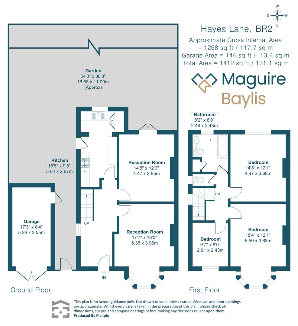 172, Hayes Lane, Hayes floorplan