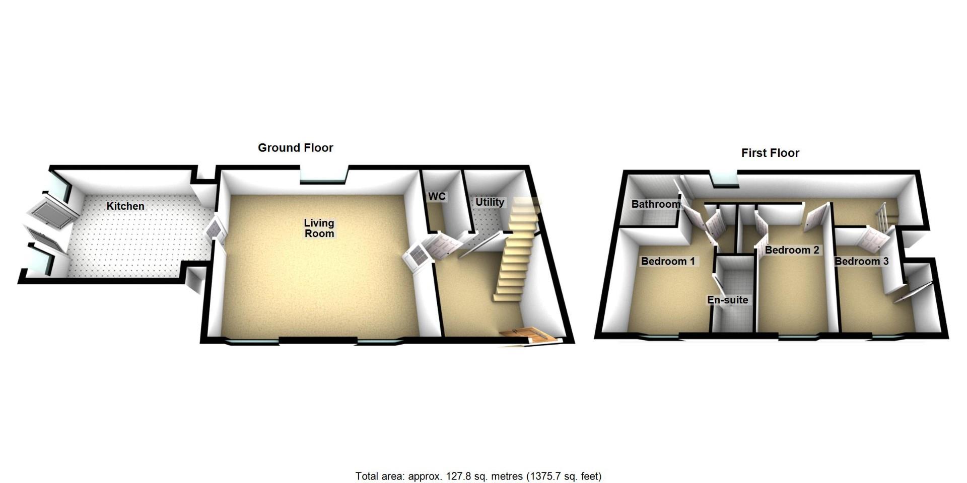 4 North Farm, Pegswood Village, Morpeth floorplan