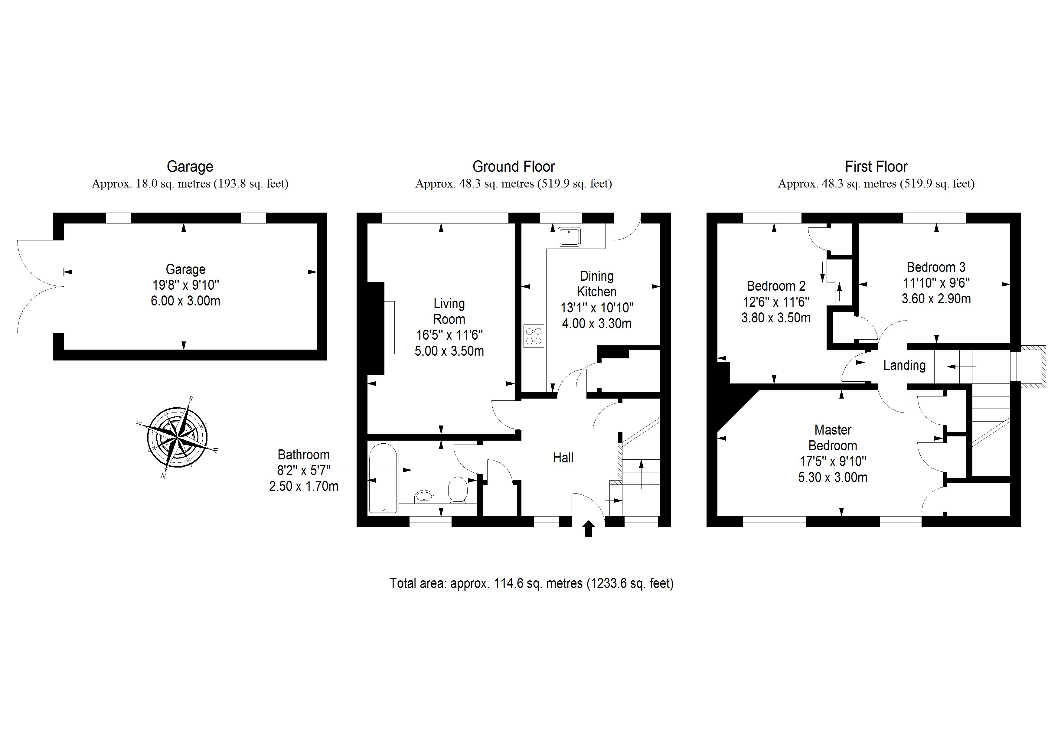 3 Bedrooms Terraced house for sale in 1 Cedar Street, Dunbar EH42