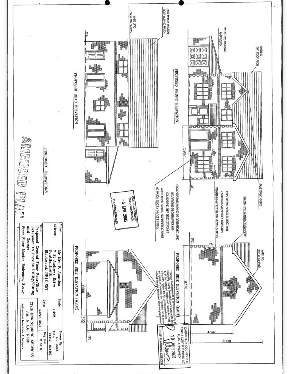 7, St. Andrews Drive, Blackwood floorplan