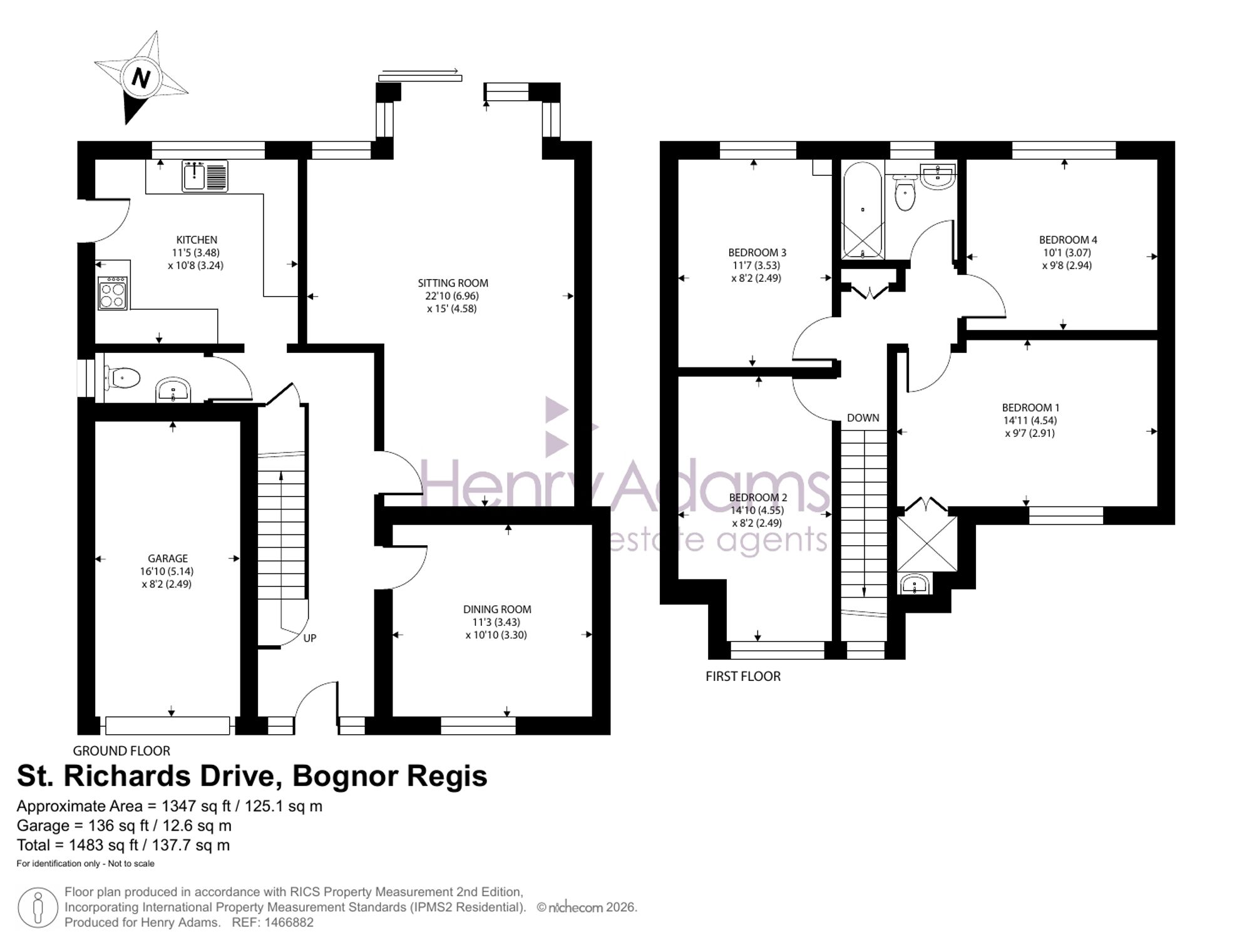 24 St. Richards Drive, Bognor Regis floorplan