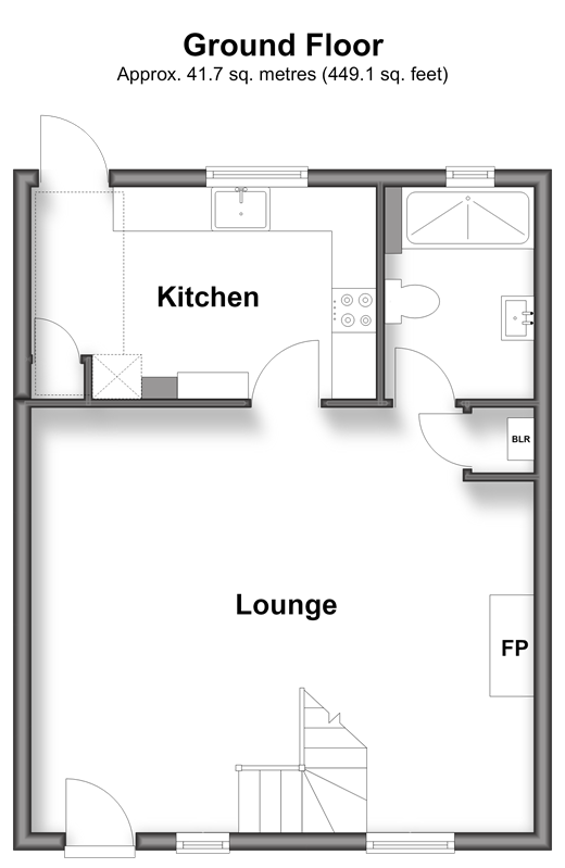 Dilnot Lane Acol, Birchington floorplan