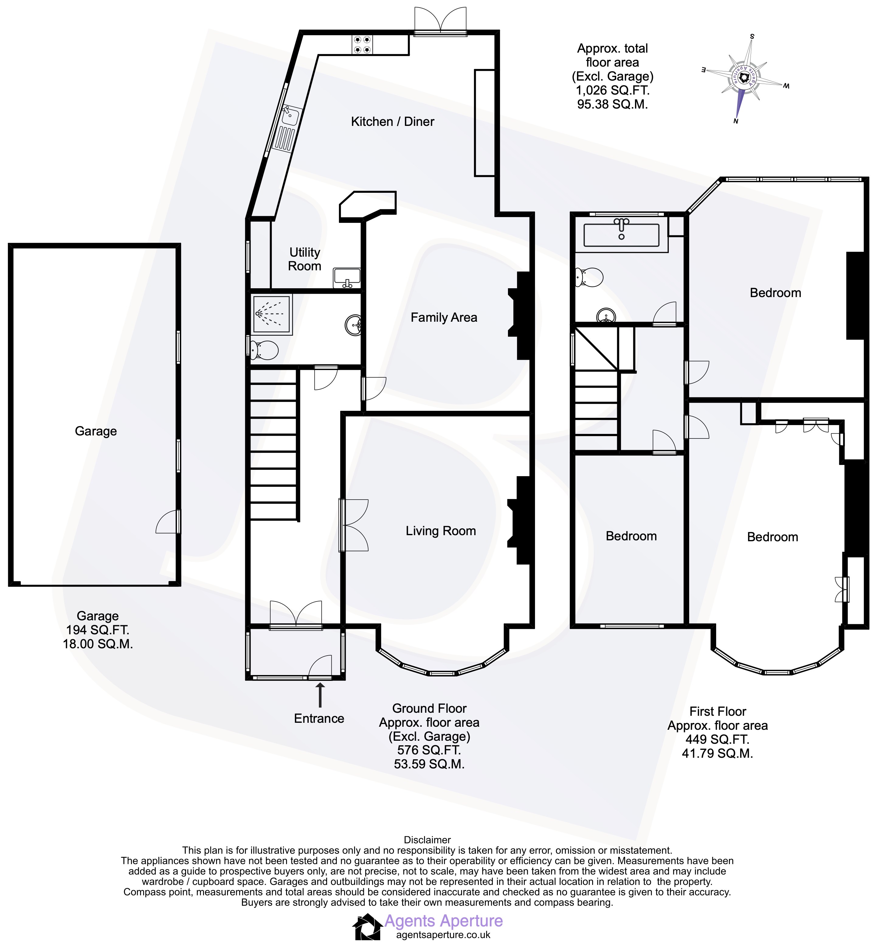 63, Blackbush Avenue, Chadwell Heath floorplan