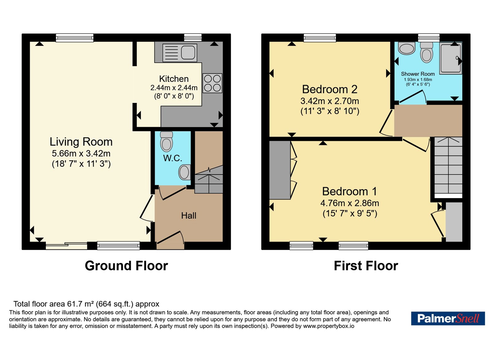 14 The Cloisters,, Millhams Street, Dorset floorplan