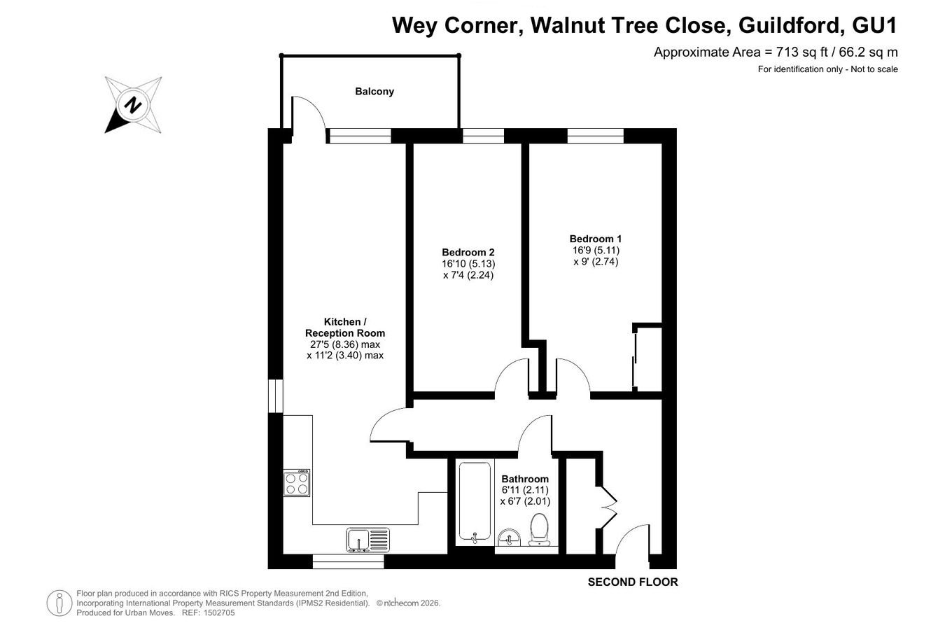 14, Wey Corner, Guildford floorplan