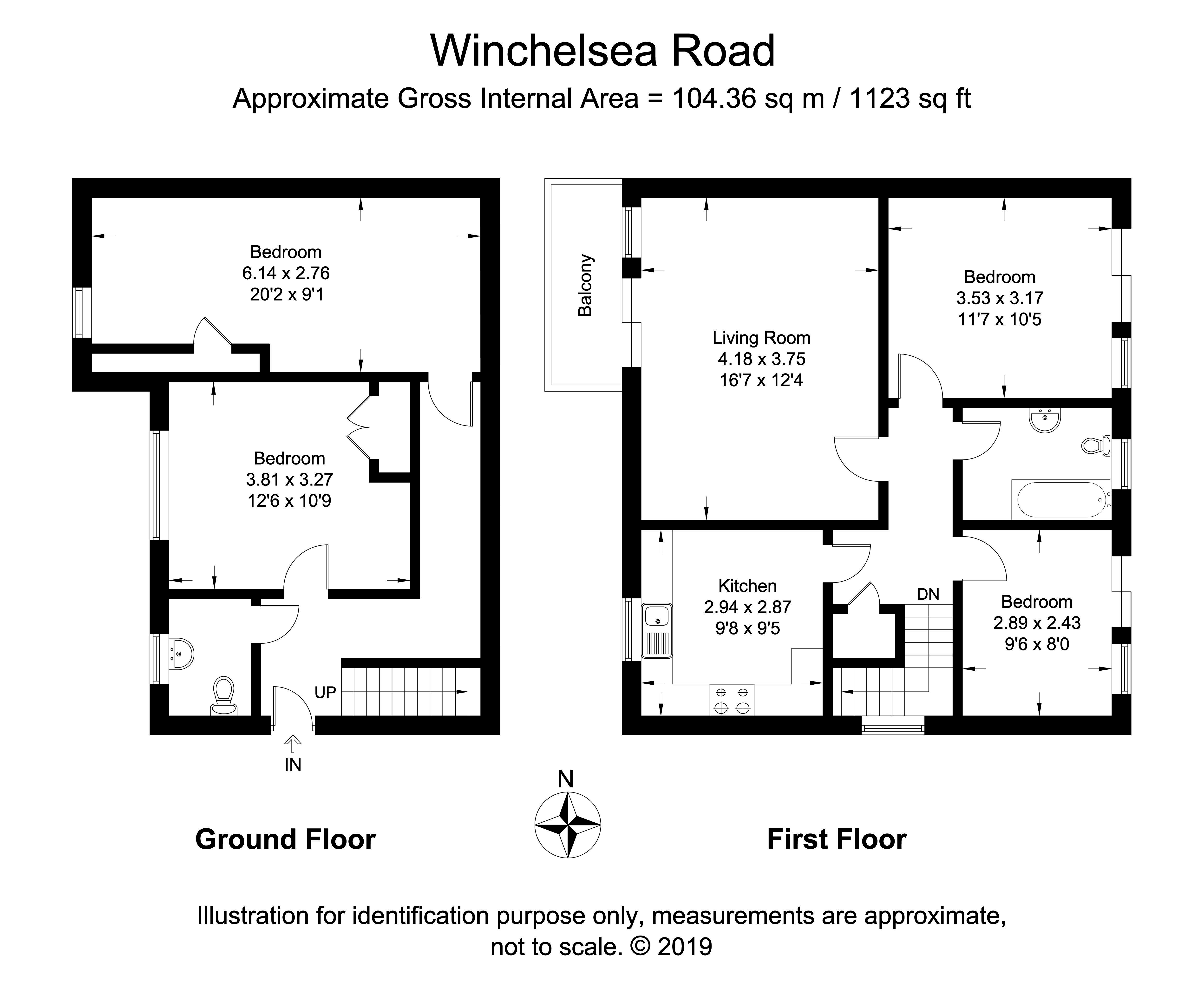 4 Bedrooms Semi-detached house for sale in Winchelsea Lane, Hastings TN35