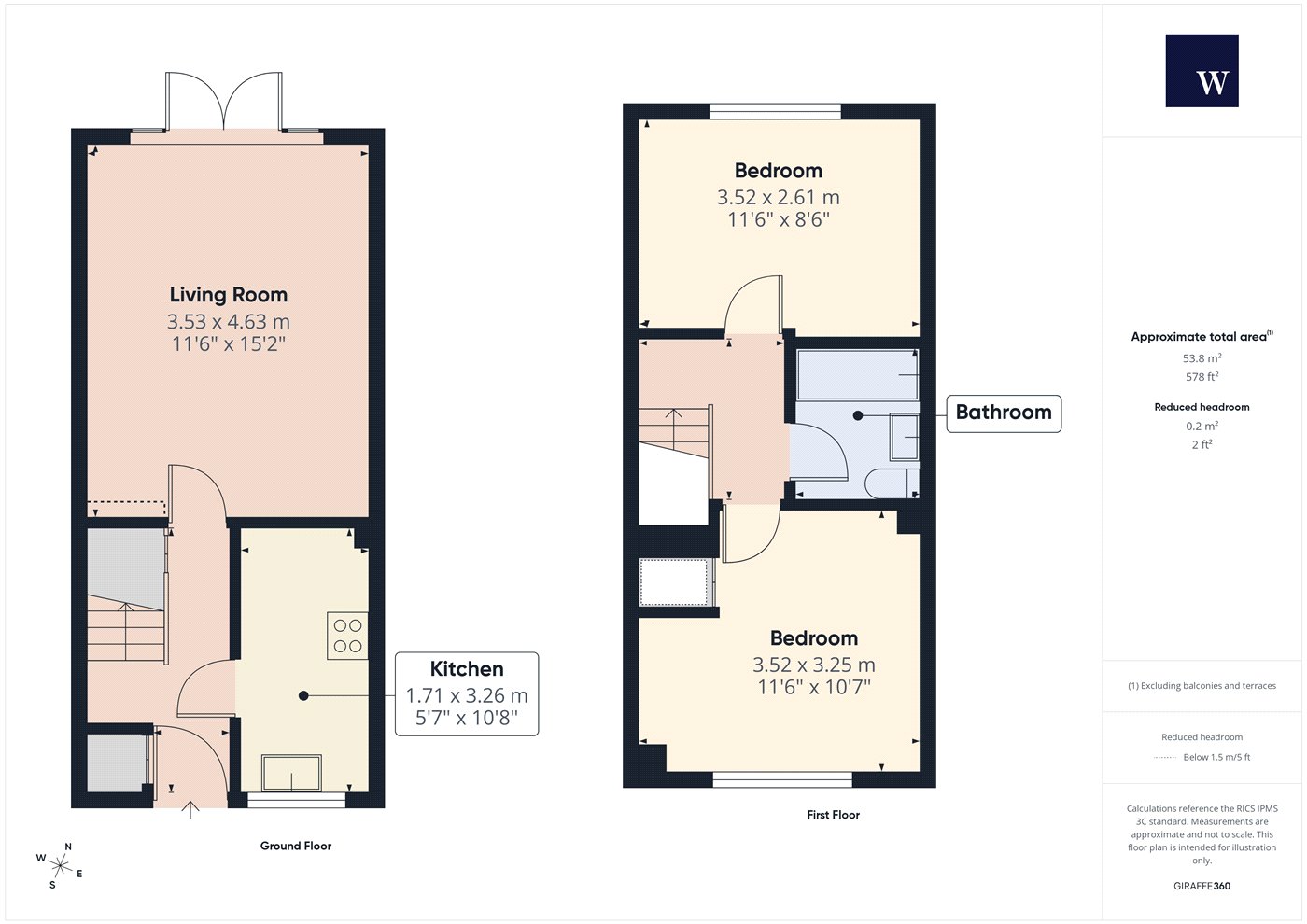 31, Campbell Close, London floorplan