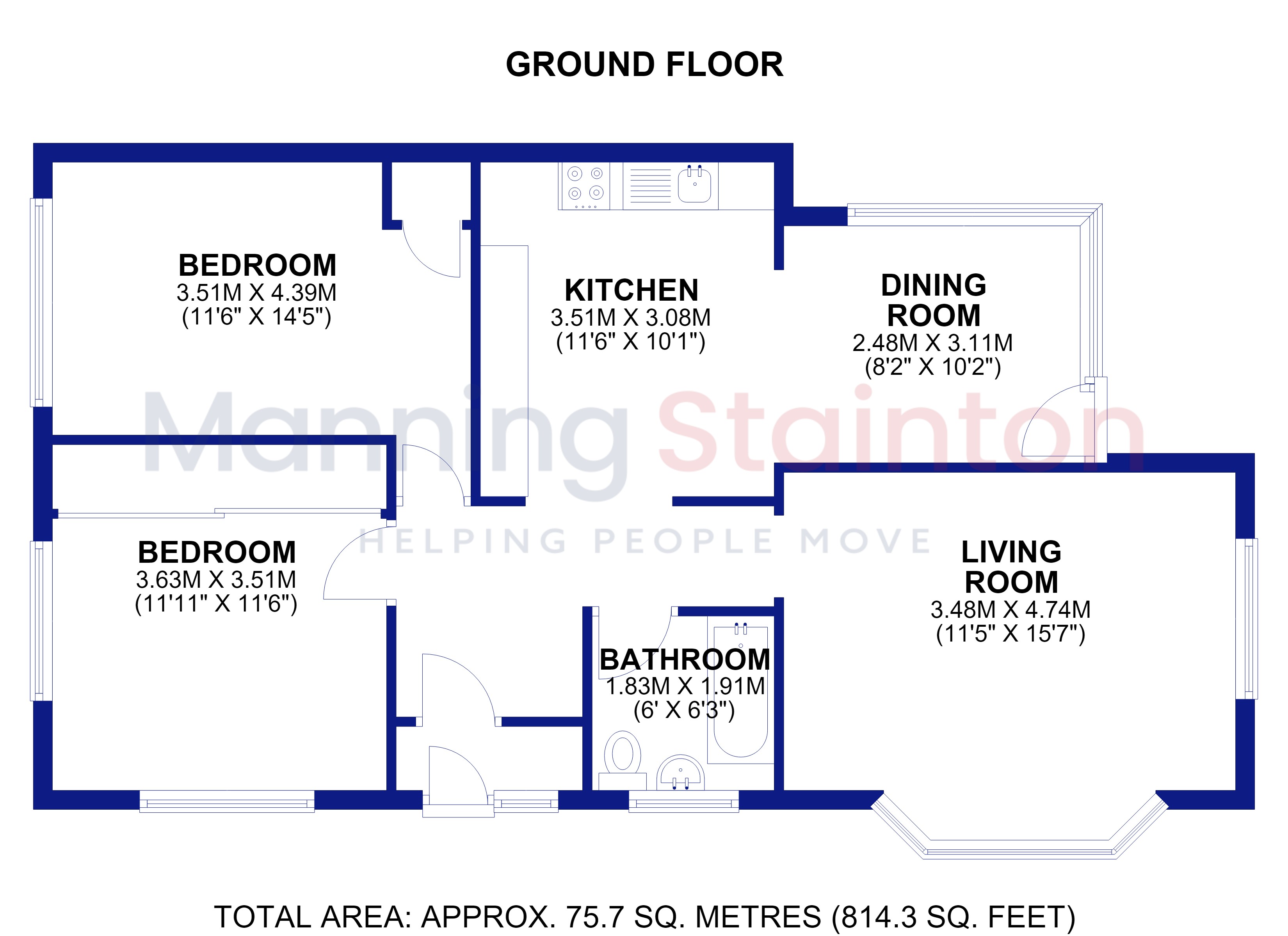 Rockwood Cottage, 1, Rockwood Crescent, Pudsey floorplan