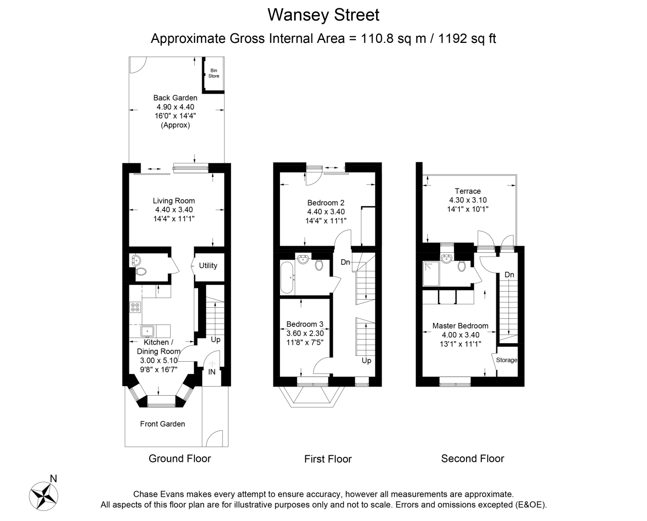 Wansey Street, London floorplan
