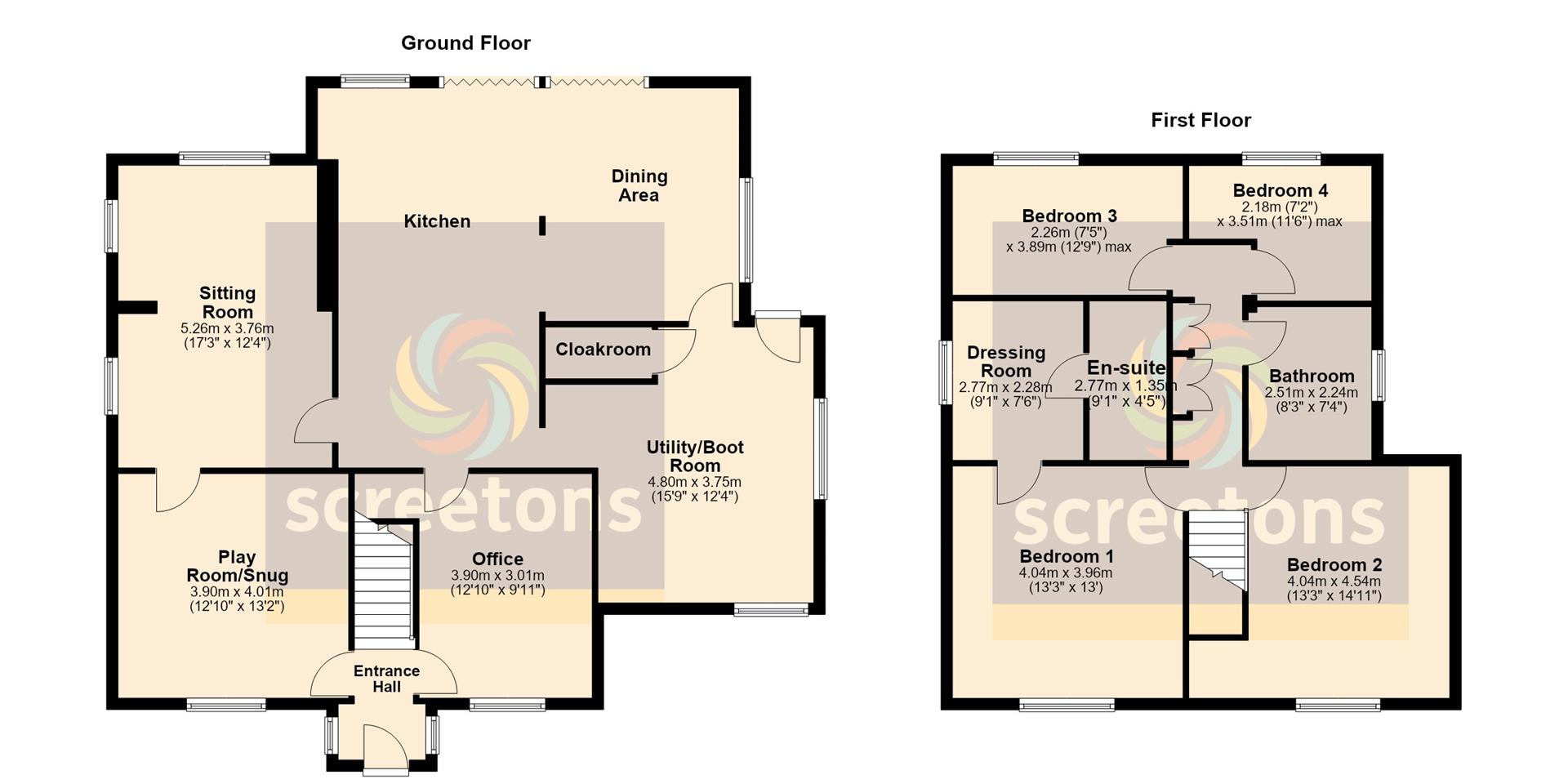 Station Road, Laxton floorplan