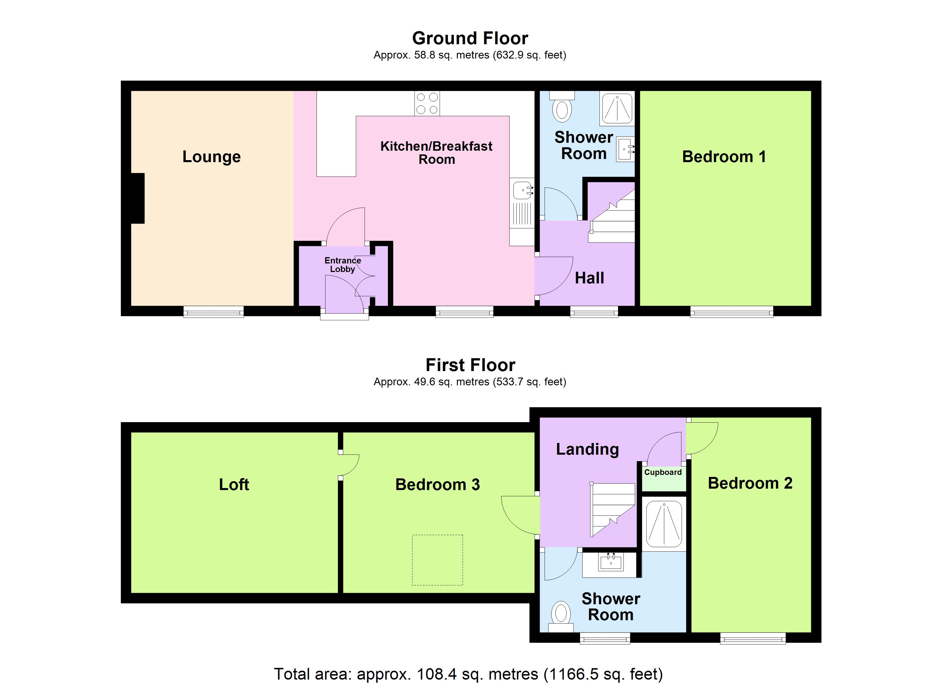 45B, Blyth Road, Rotherham floorplan
