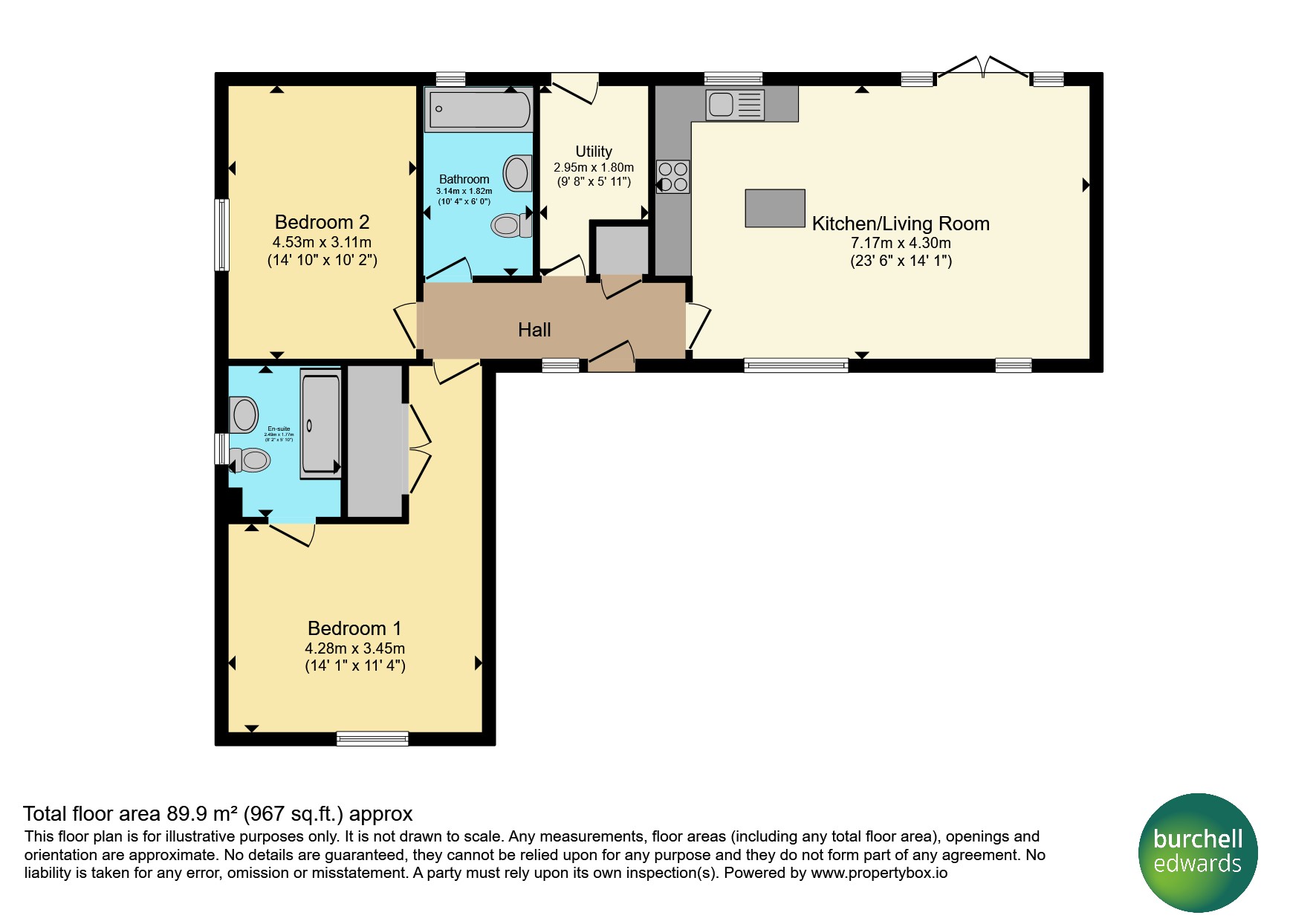Roberts Lane, Hucknall, Nottingham floorplan