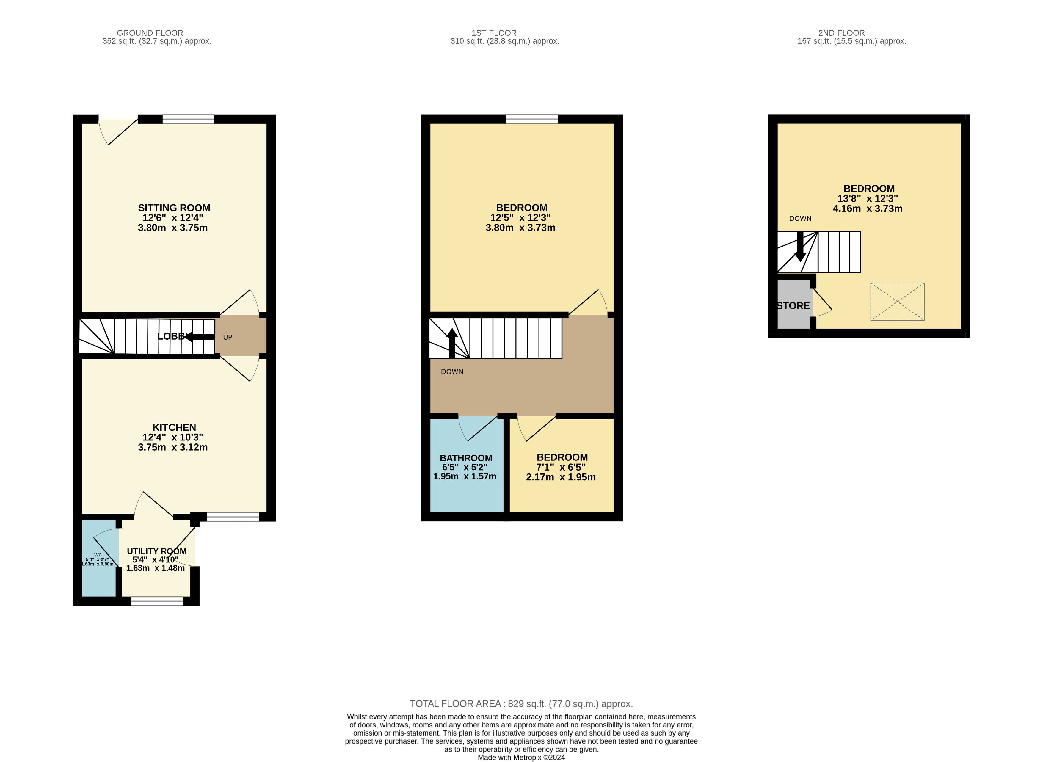 Church Street, Matlock, Derbyshire, DE4 floorplan