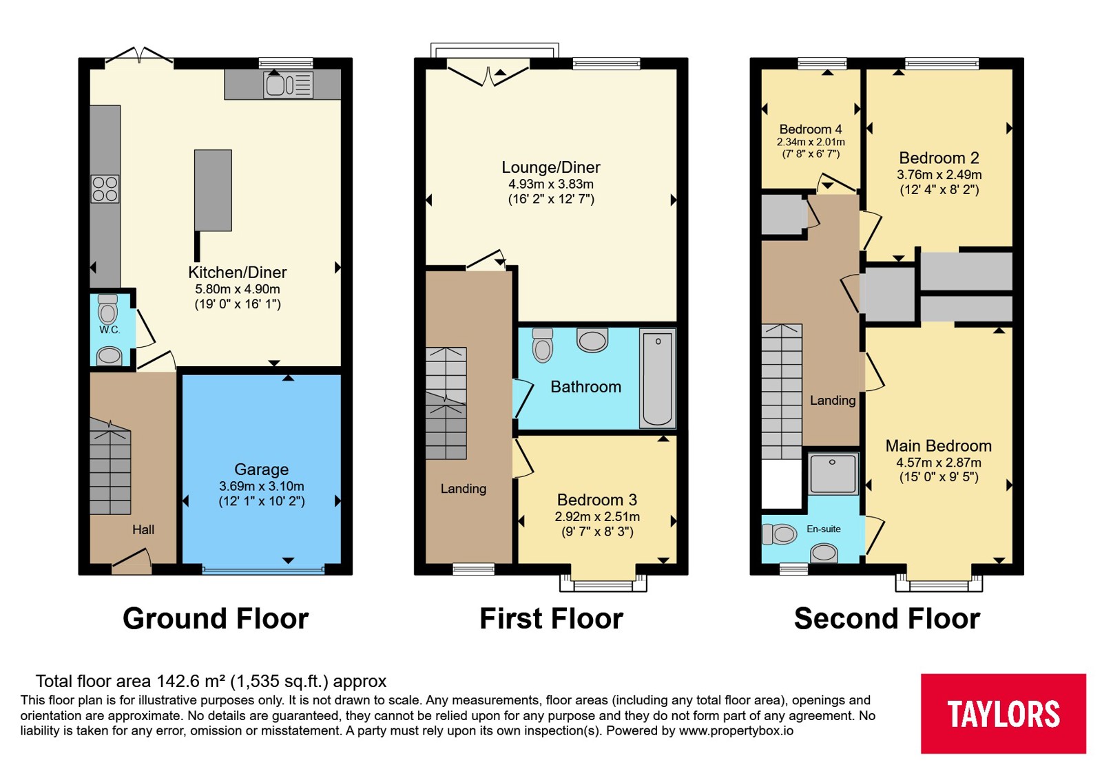 15, Stilton Close, Buckinghamshire floorplan