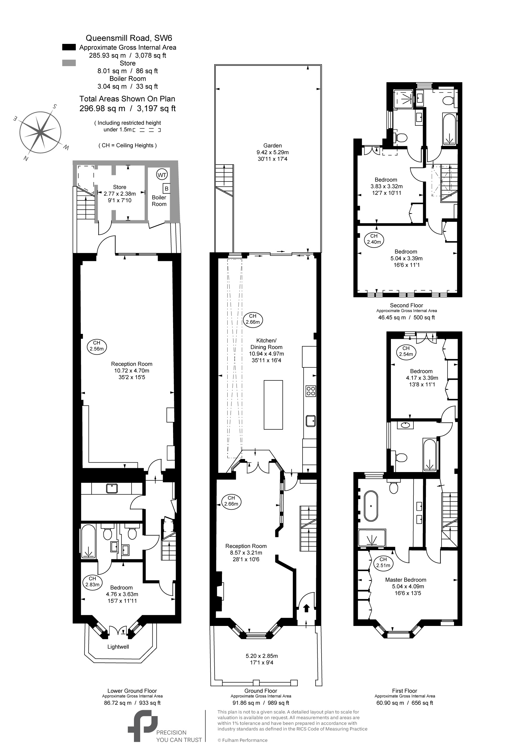 5, Queensmill Road, London floorplan
