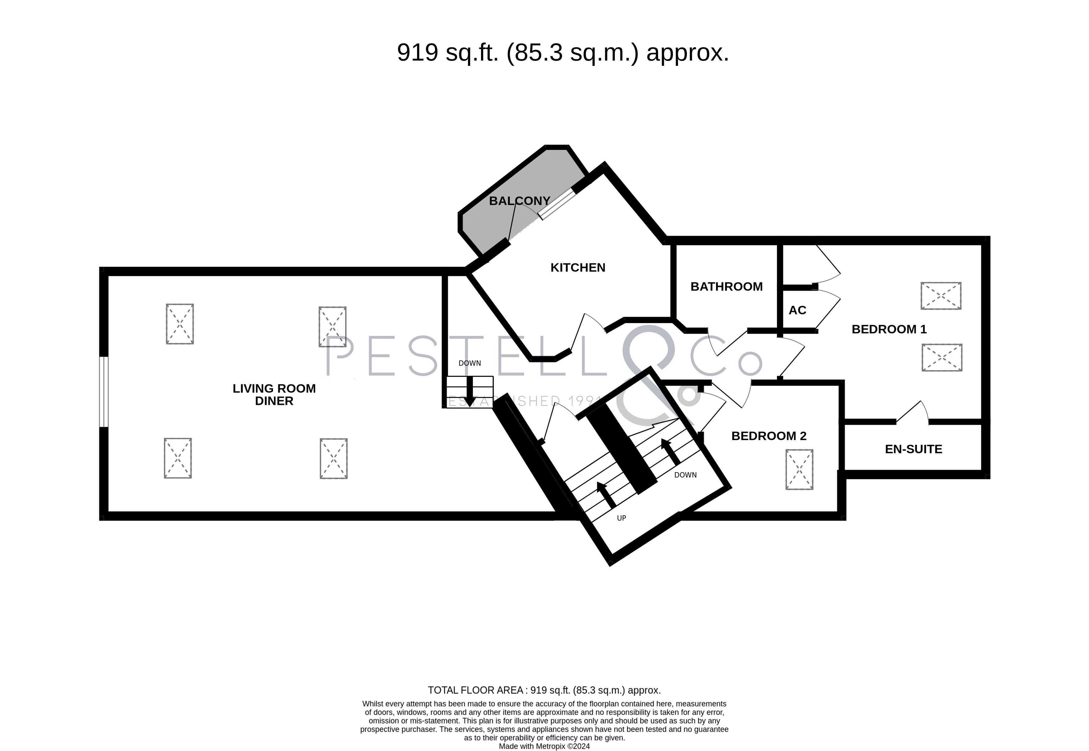 22, Haslers Place, Great Dunmow floorplan