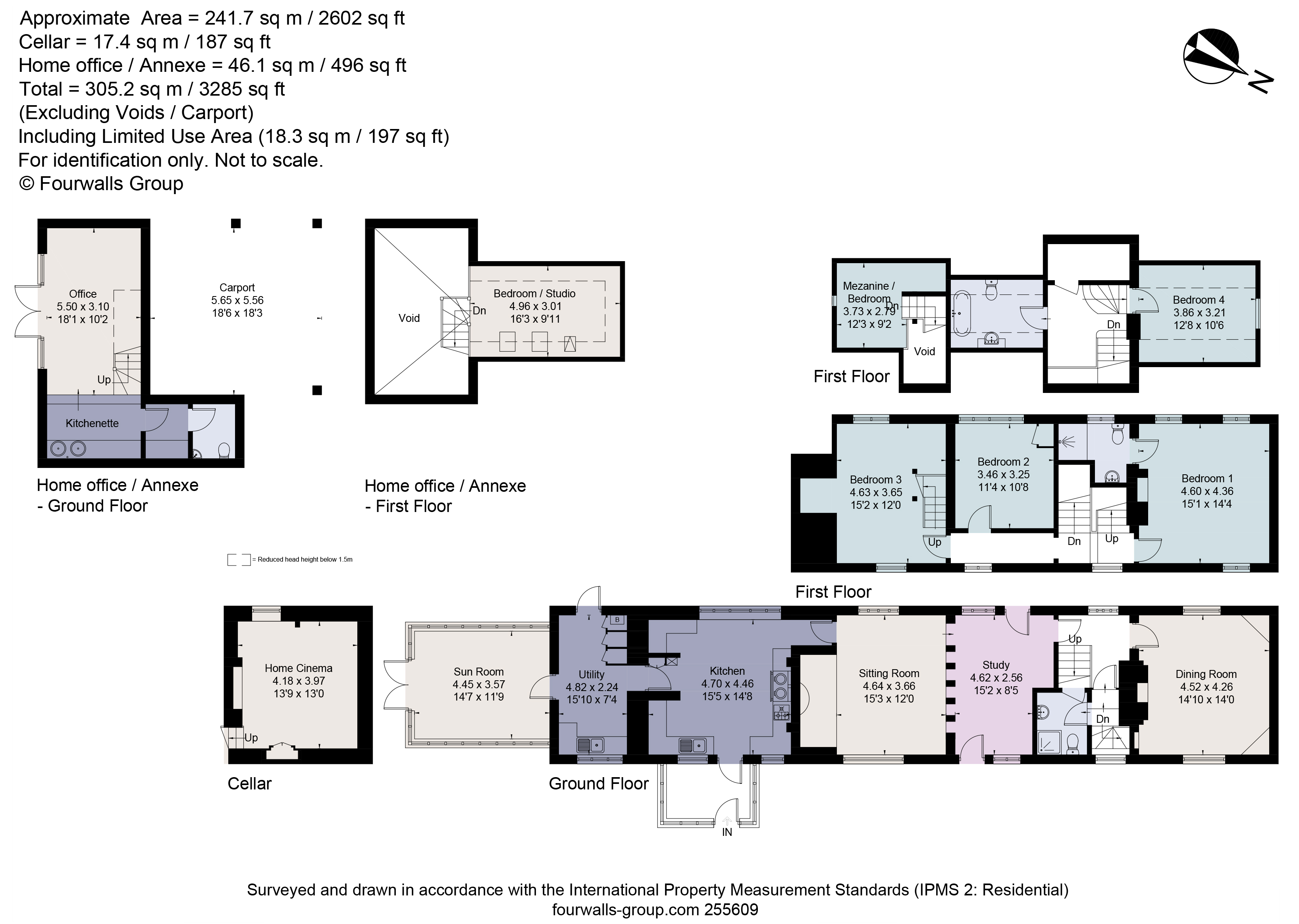 4 bed property for sale in Cambridge Road, Sawbridgeworth, Hertfordshire CM21 Zoopla
