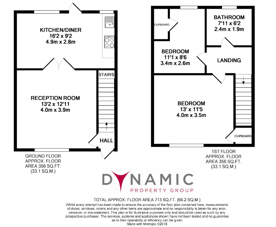 Prospect Terrace, Willington, Durham, County Durham DL15, 2 bedroom