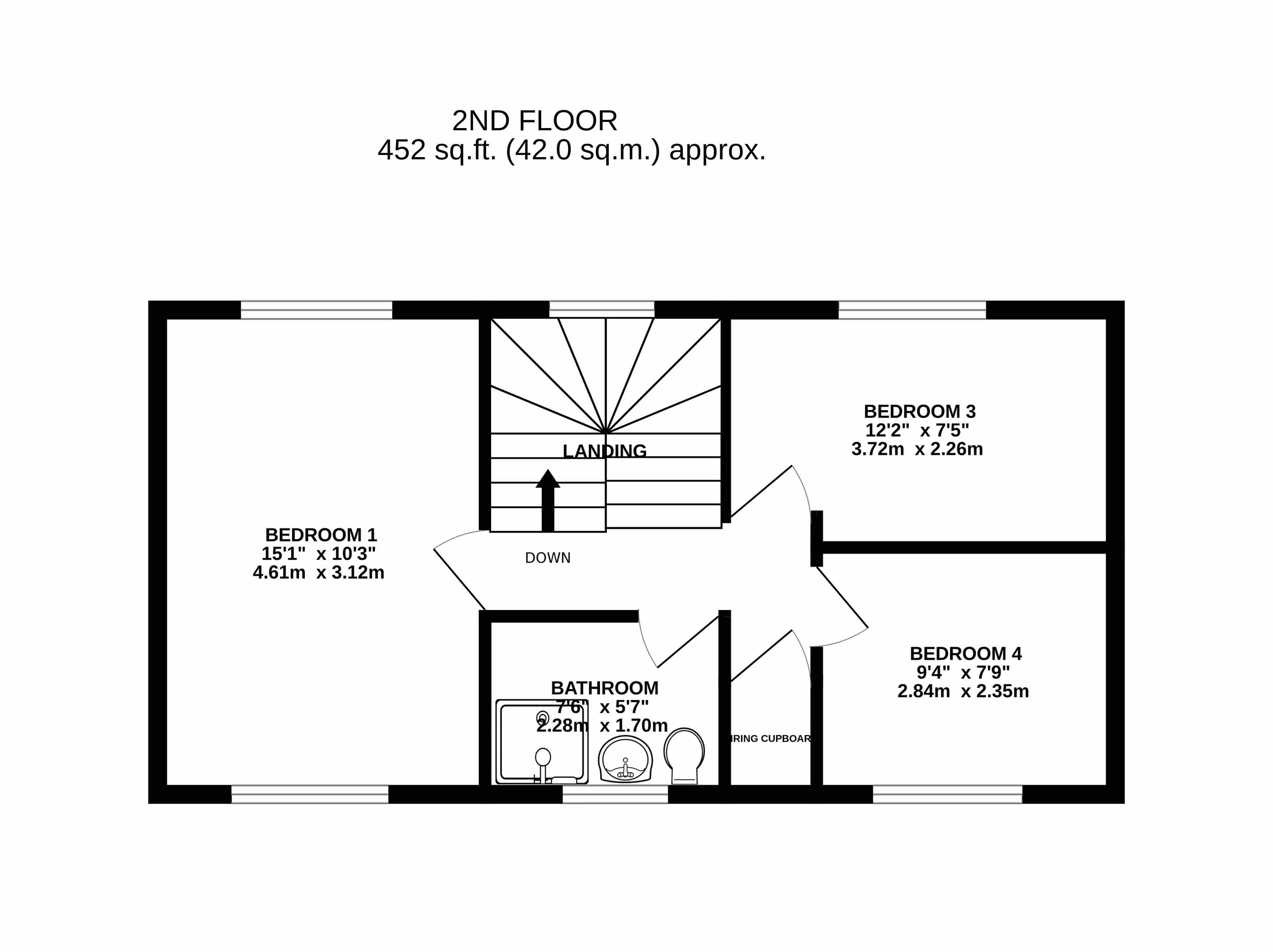 17, Cowleaze Path, Weston super Mare floorplan