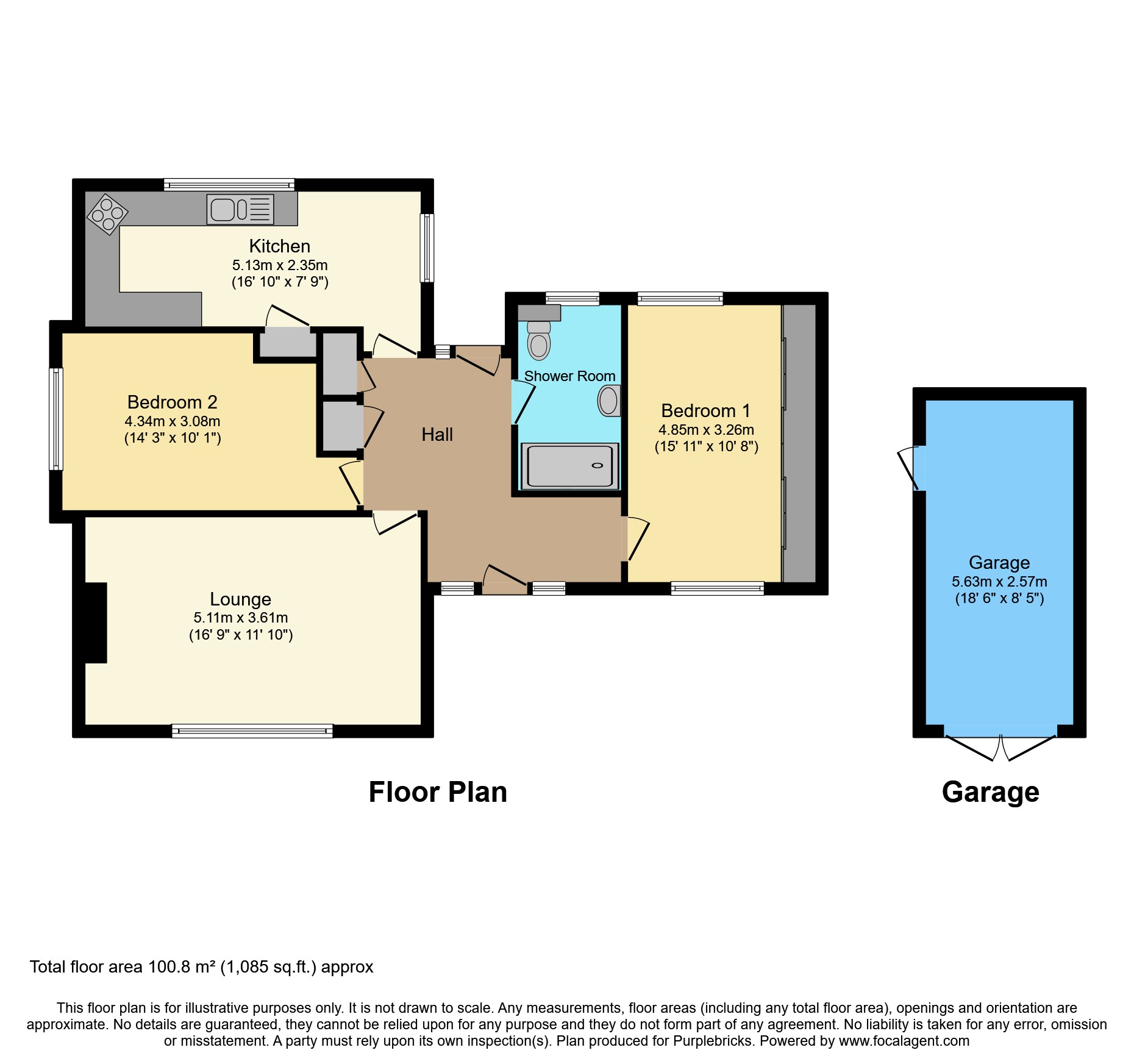 12a, Keepers Lane, Wolverhampton floorplan