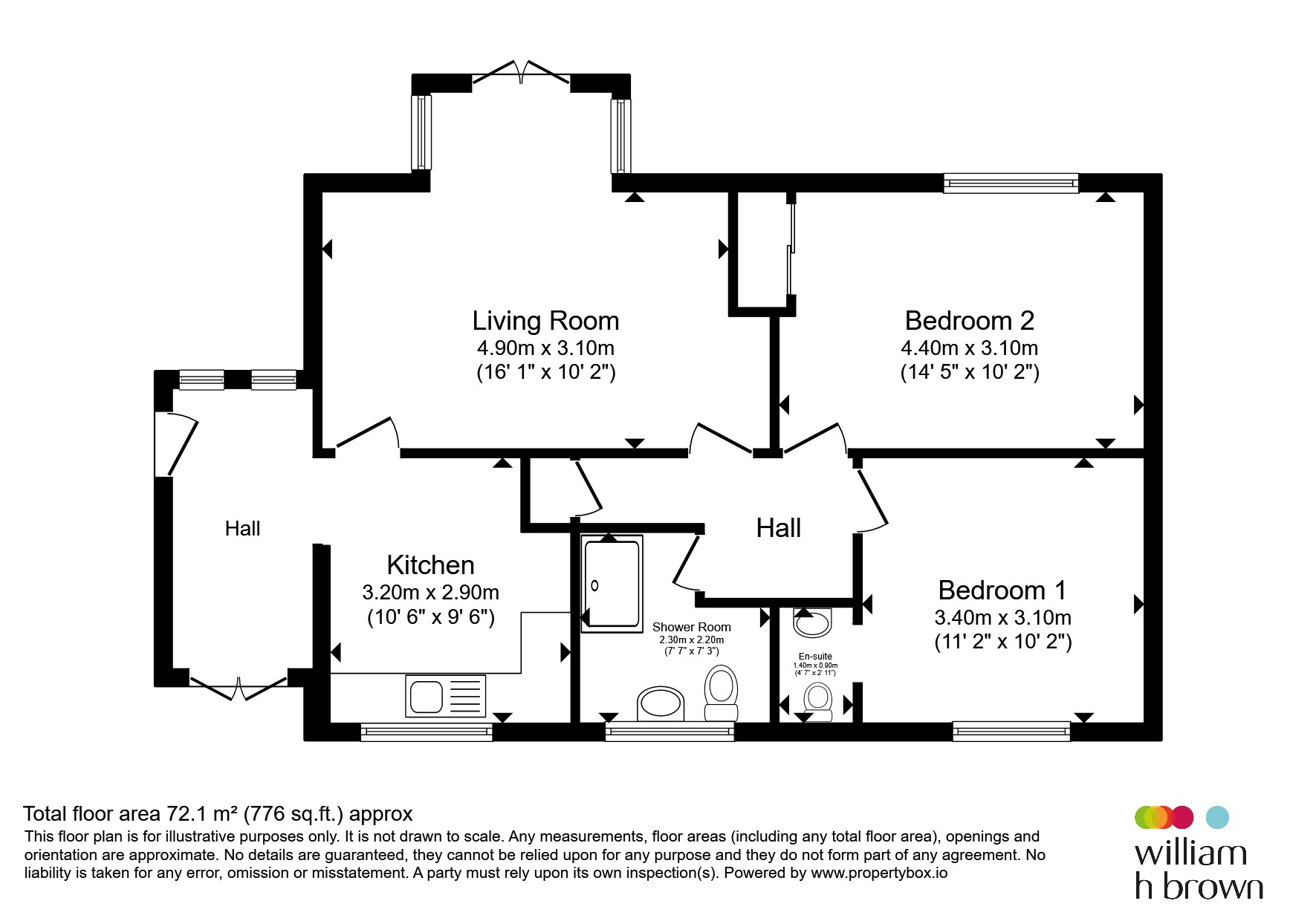 Idlewise, Cross Lane, Norwich floorplan