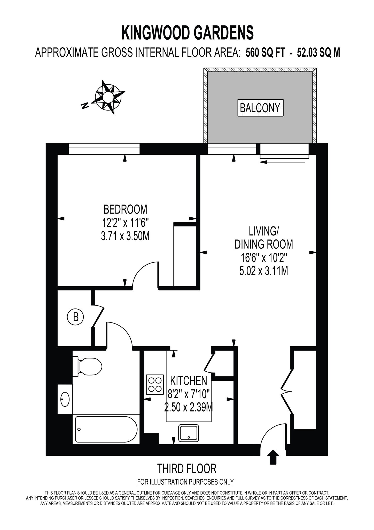 1 Bedrooms Flat to rent in Kingwood Gardens, Goodmans Fields, Aldgate E1