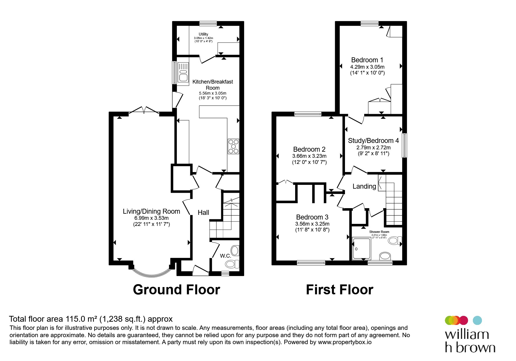 4, Eastfields, King's Lynn floorplan