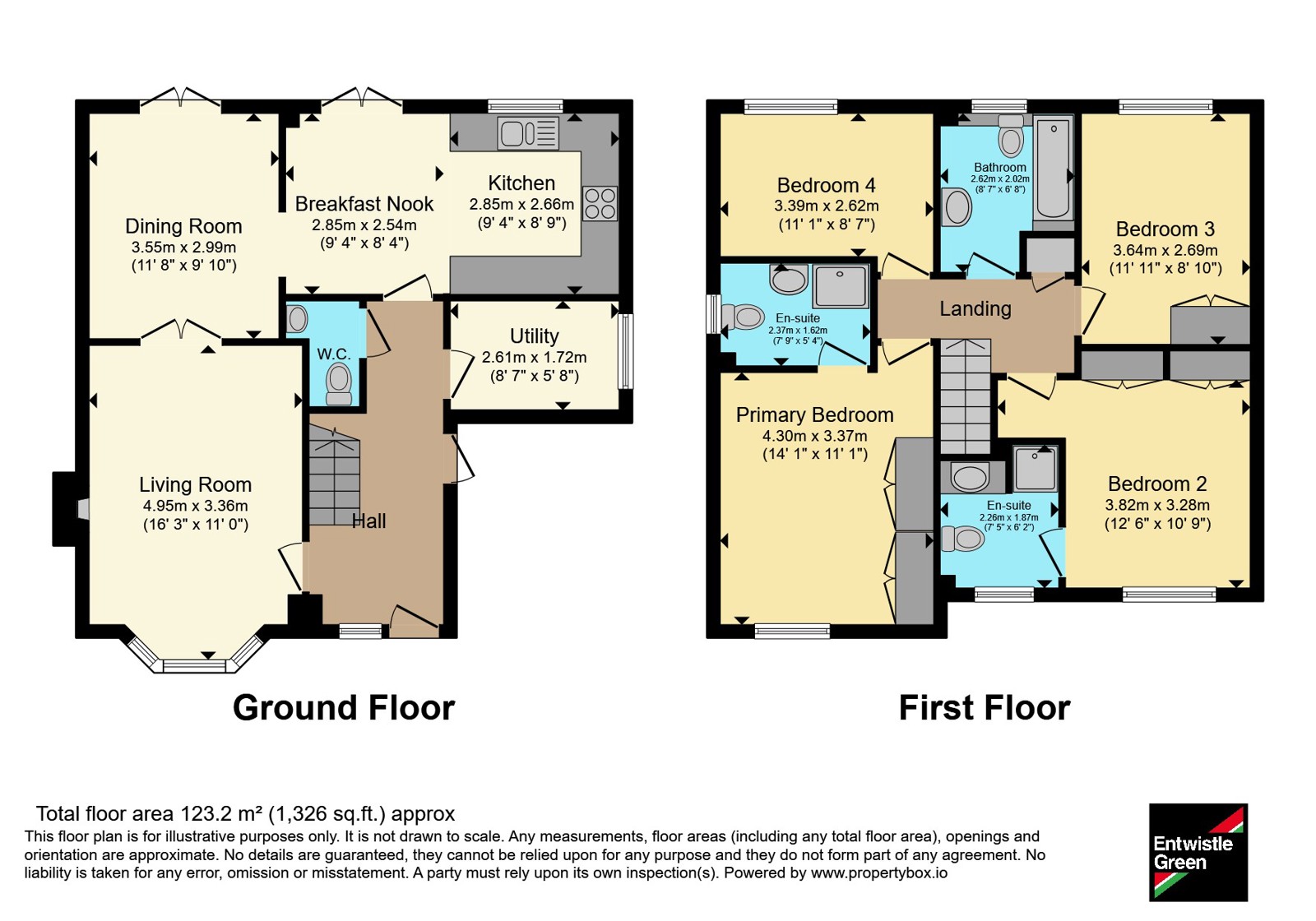 39, Holcroft Drive, Lancashire floorplan