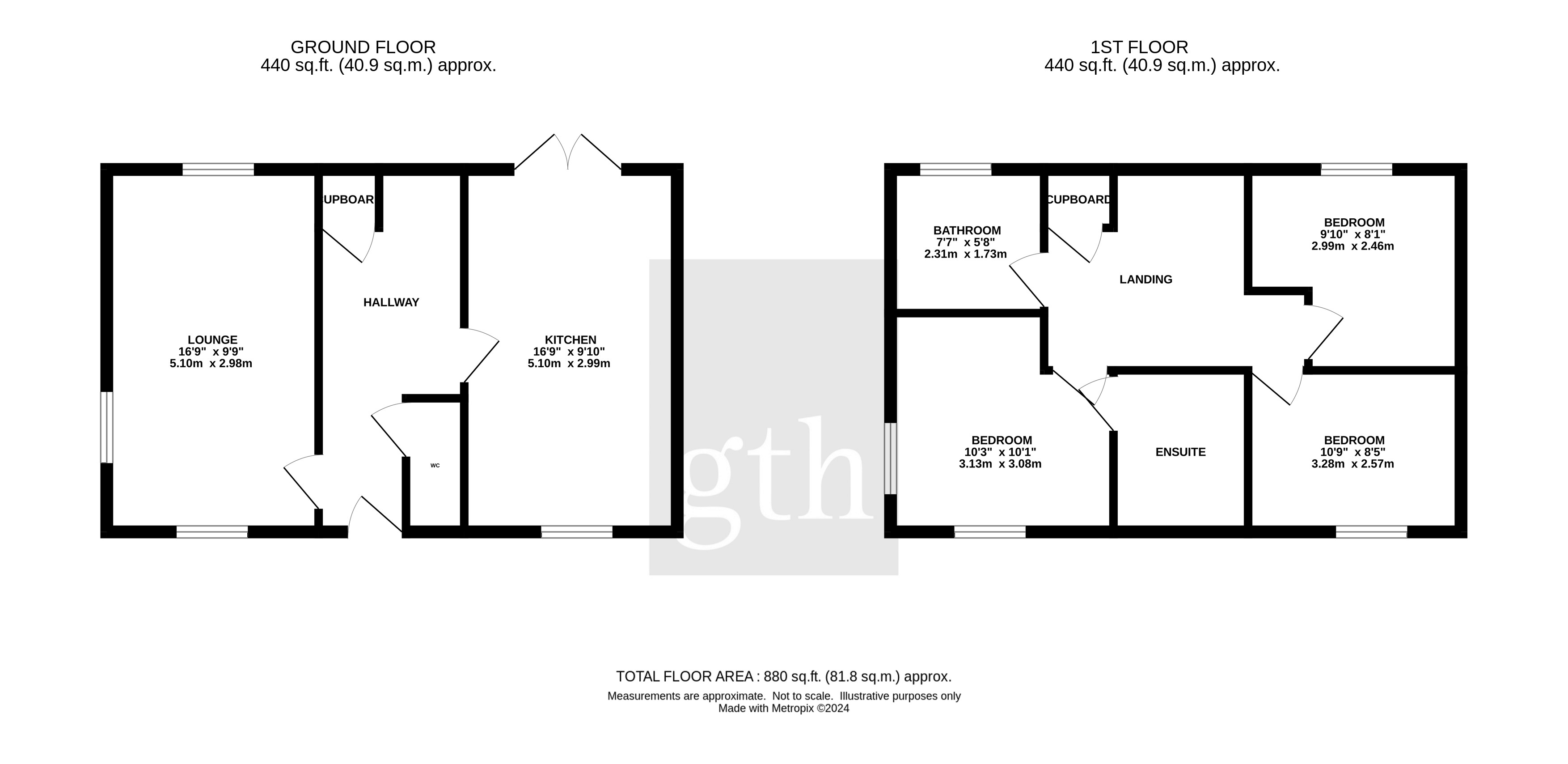 5, Hamlett Close, Honiton floorplan