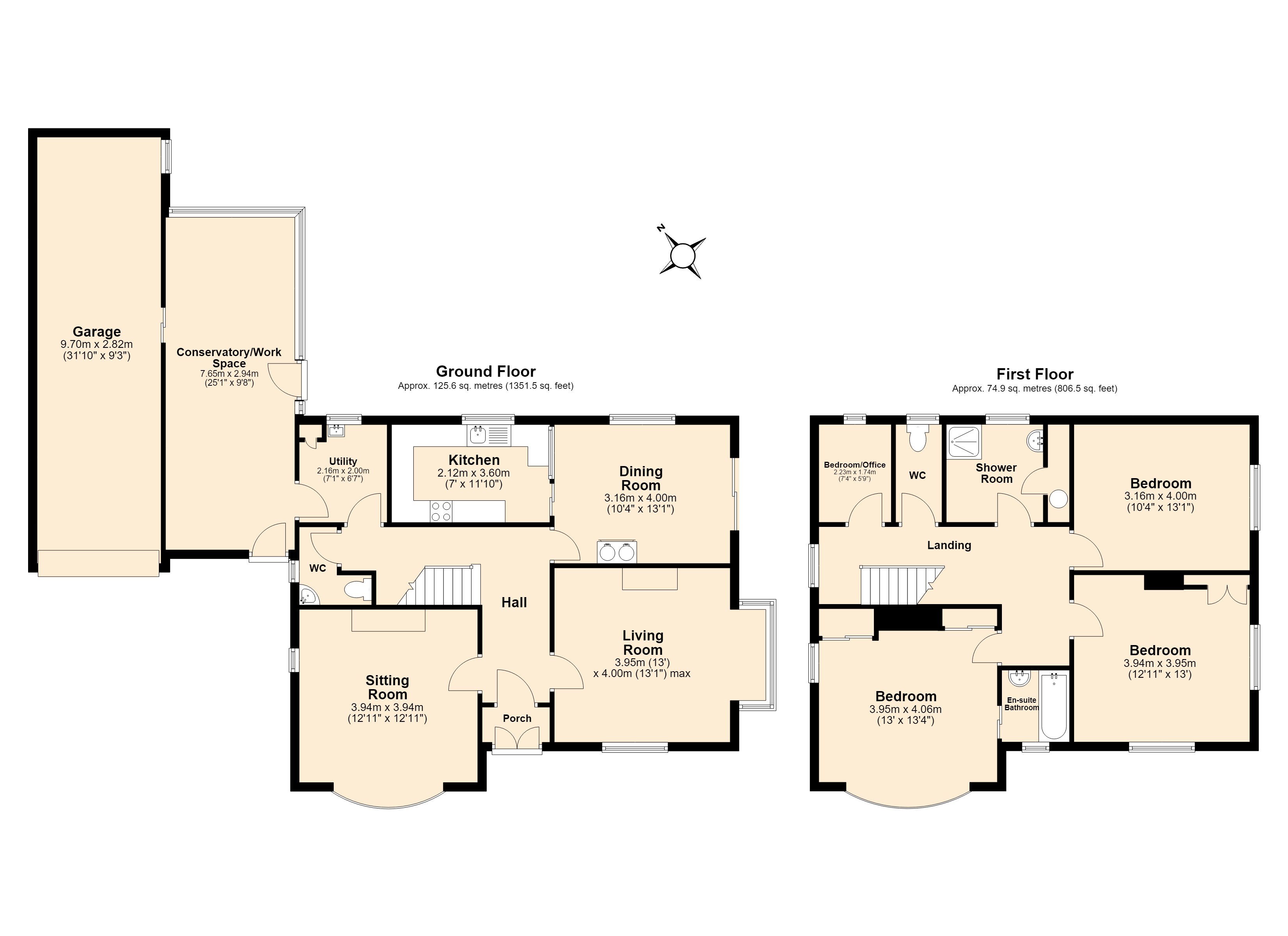 Staddle Stones, Hereford floorplan