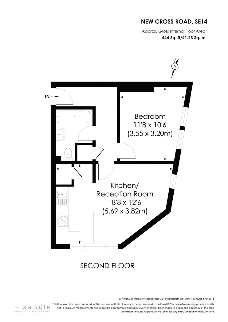 1 Bedrooms Flat to rent in New Cross Road, London SE14