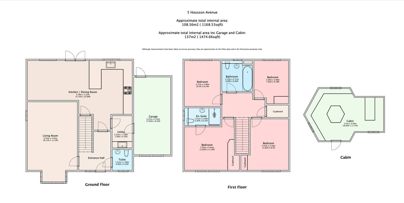 5, Housson Avenue, Sittingbourne floorplan