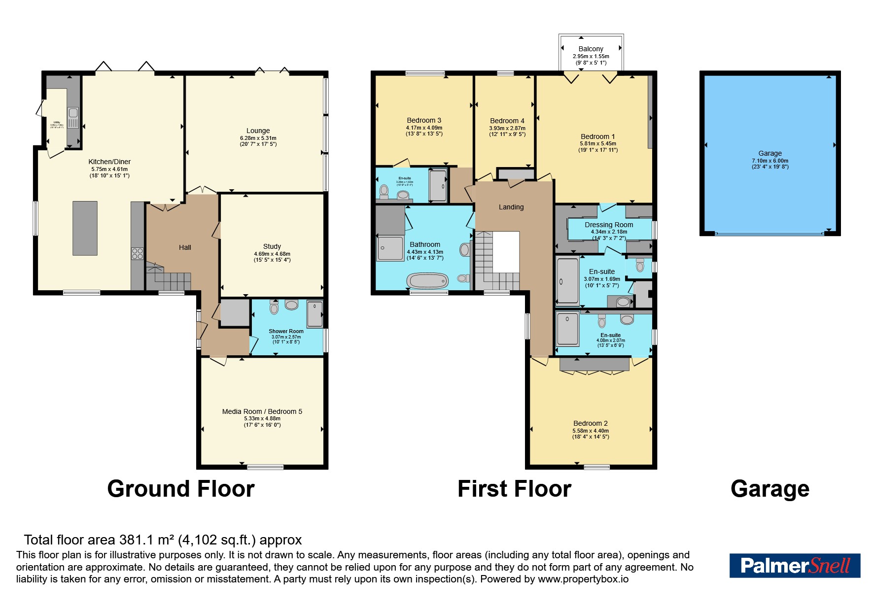 Snowlodge,, Kingston St. Mary, Somerset floorplan