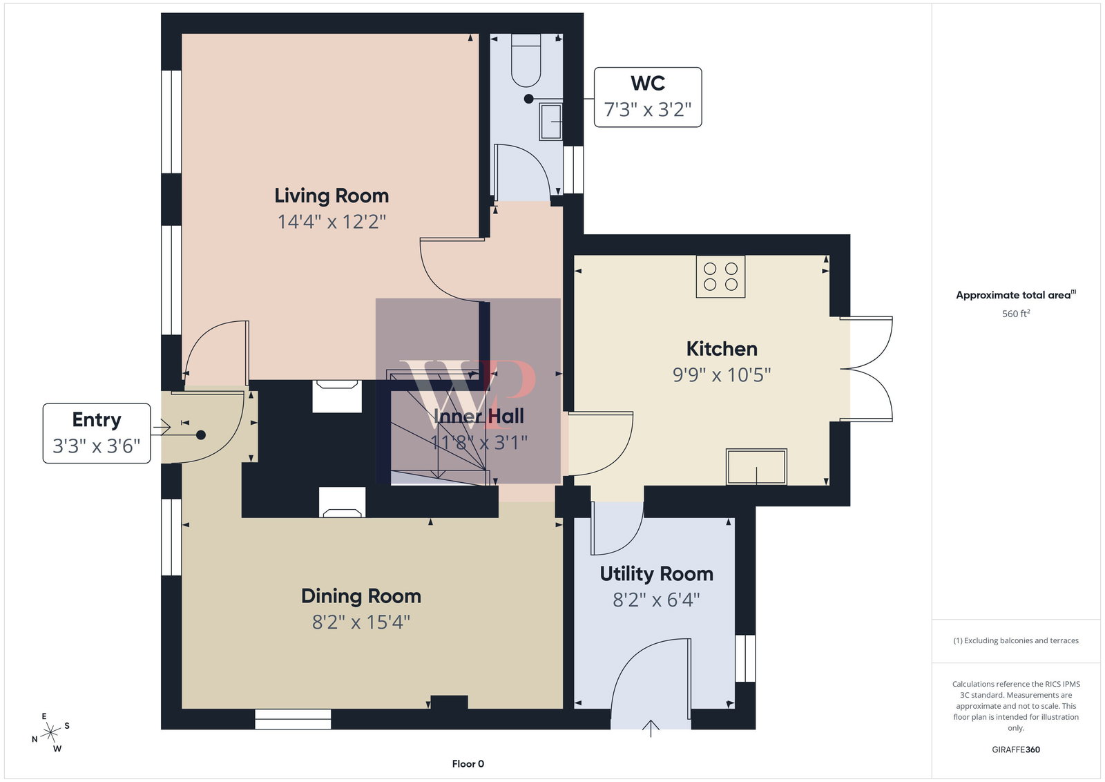 Mayfly Cottage, The Street, Diss floorplan