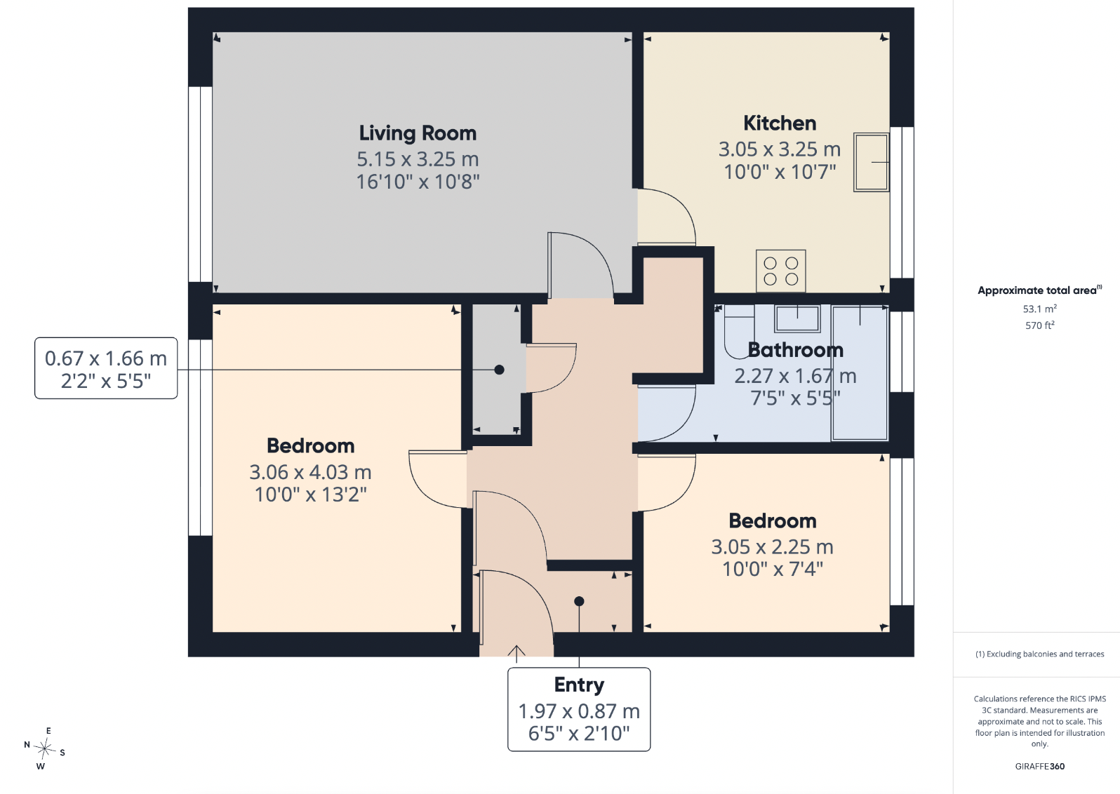 Belle Vue Road, Paignton floorplan