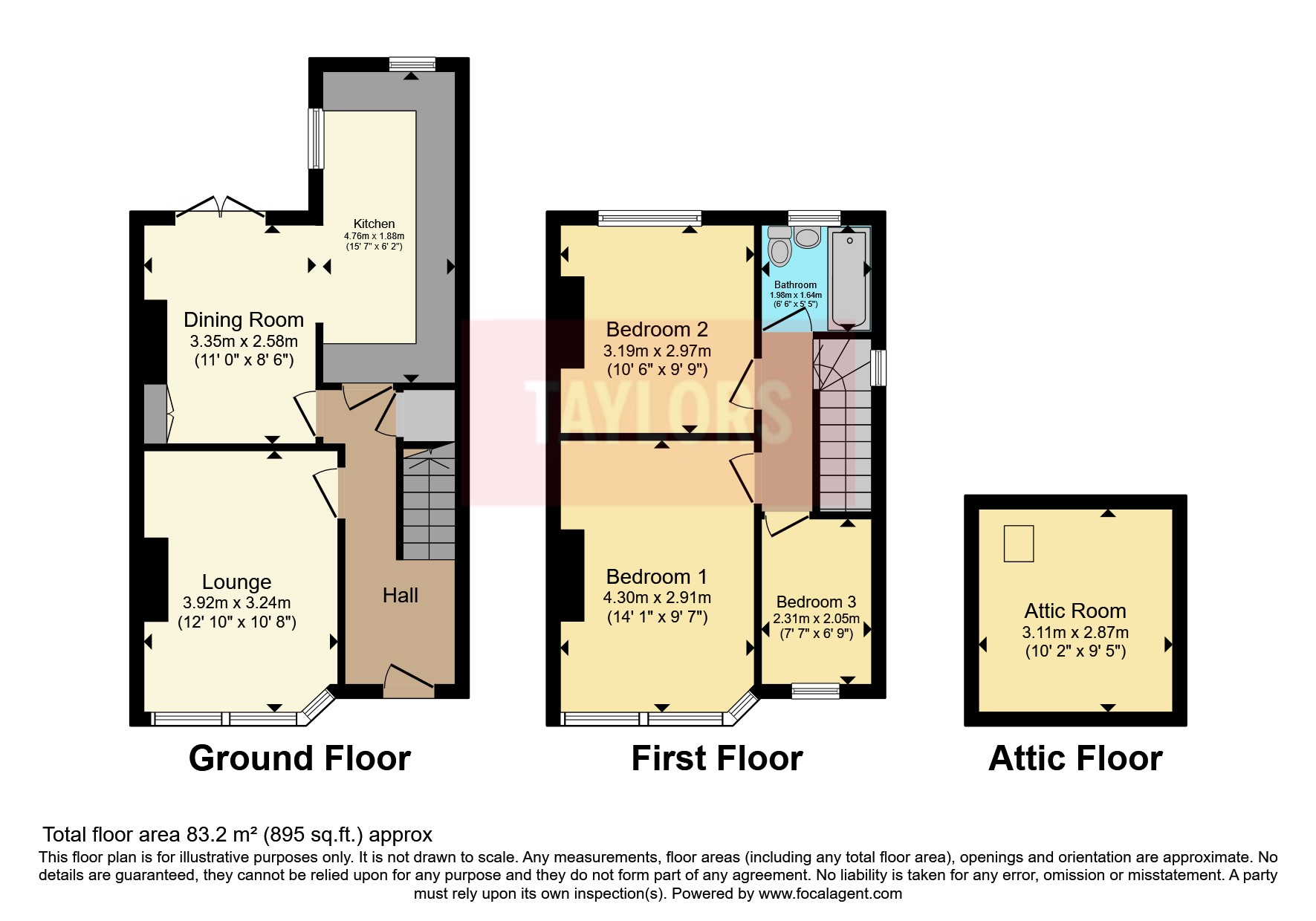 Mackie Road, Filton, Bristol, Gloucestershire BS34, 3 bedroom end