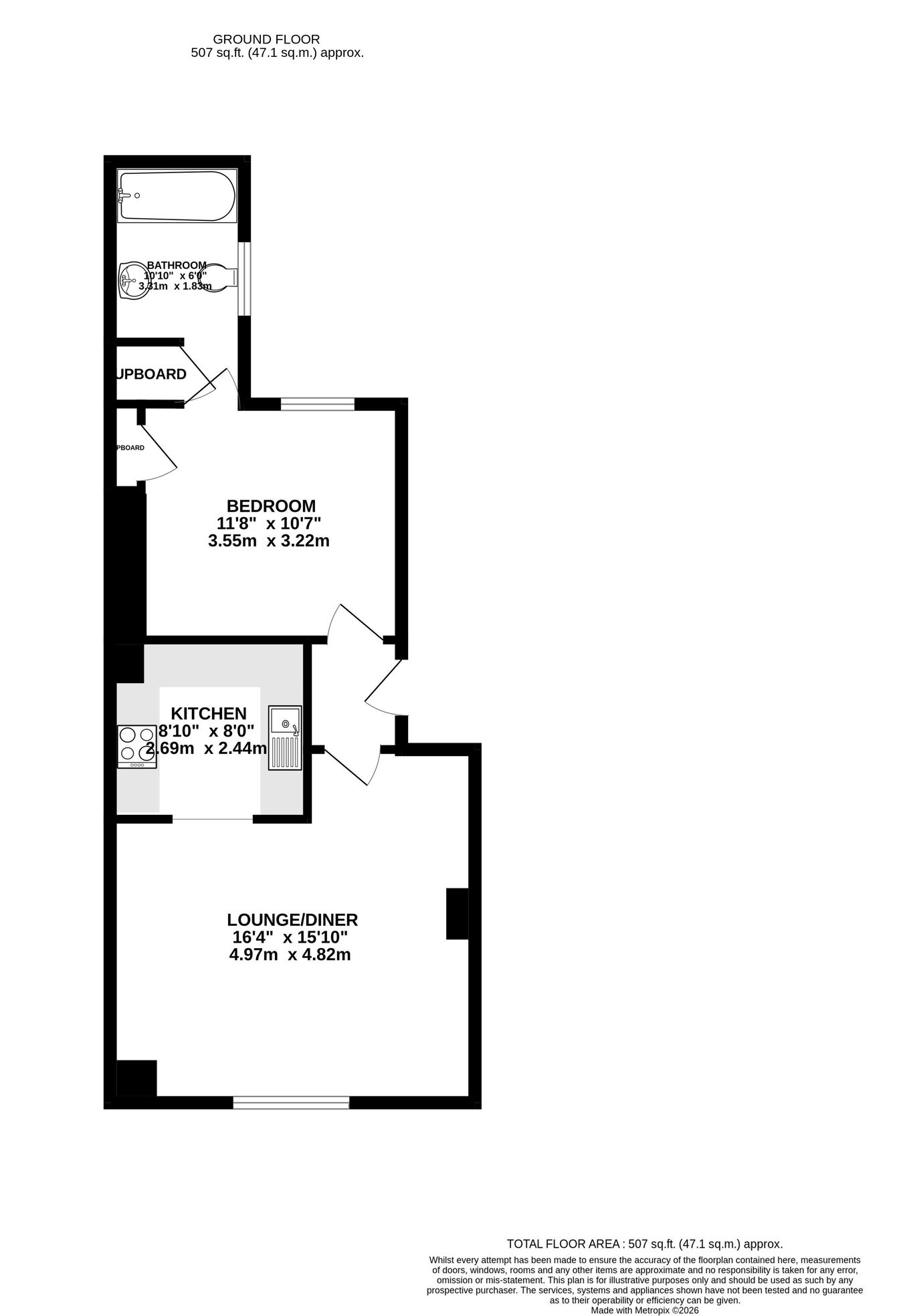 Watton, Brecon floorplan