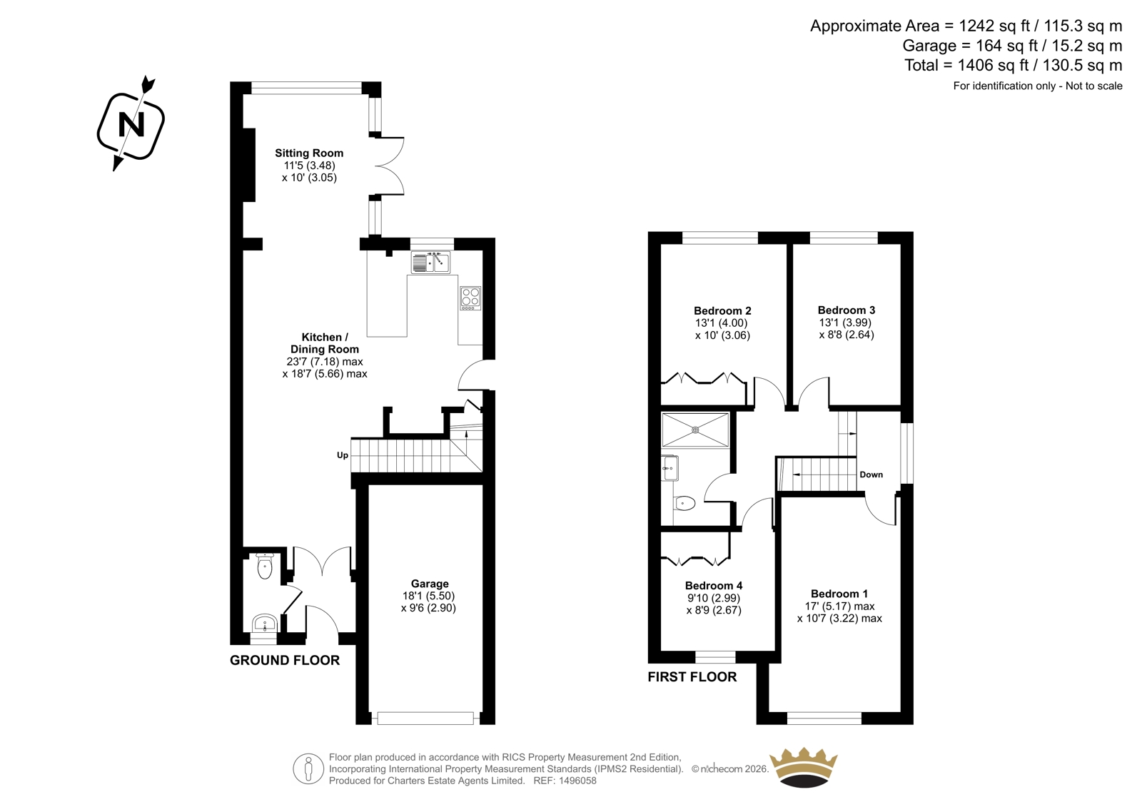 3, Firs Crescent, Winchester floorplan