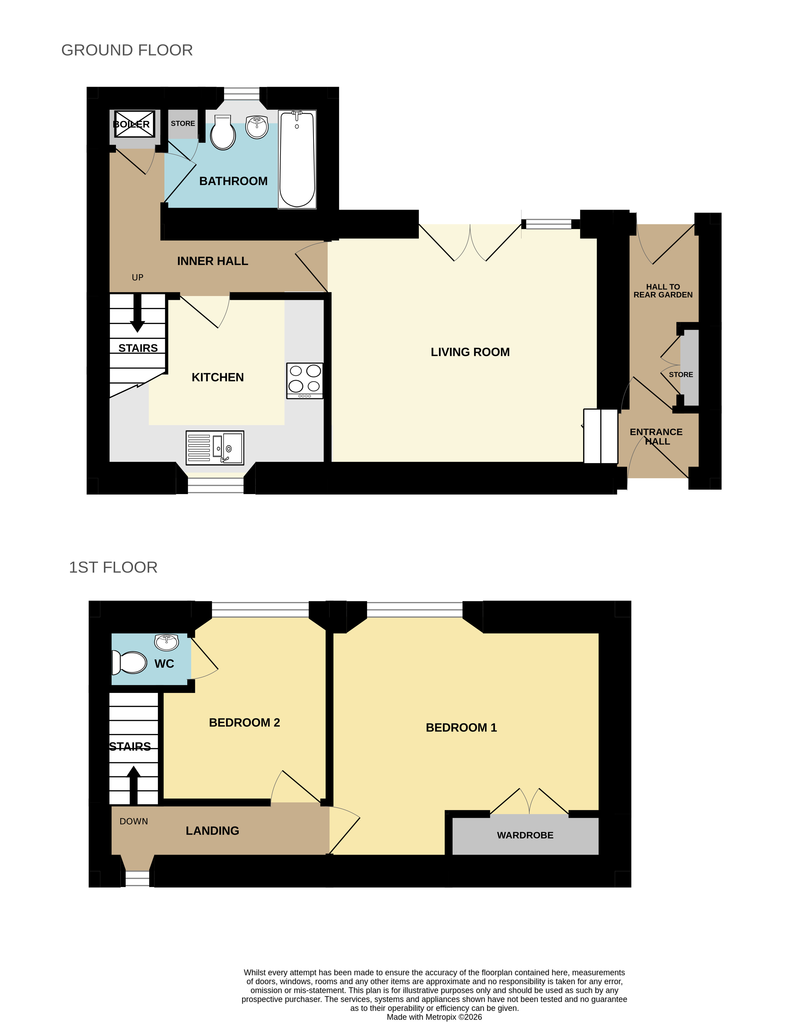 Lily Cottage , Main Street East End, Chirnside floorplan
