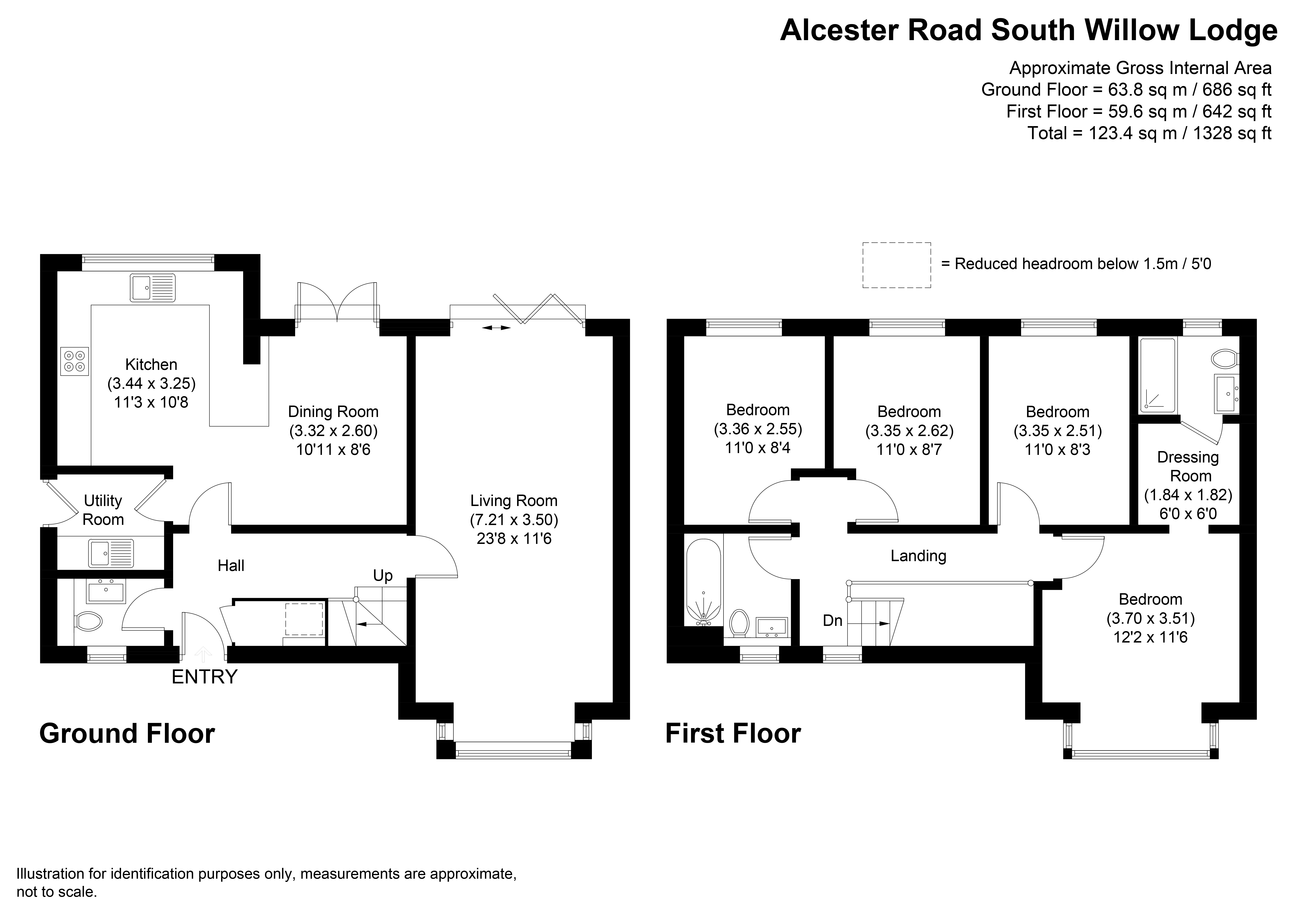 Willow Lodge, 245A, Alcester Road South, Birmingham floorplan