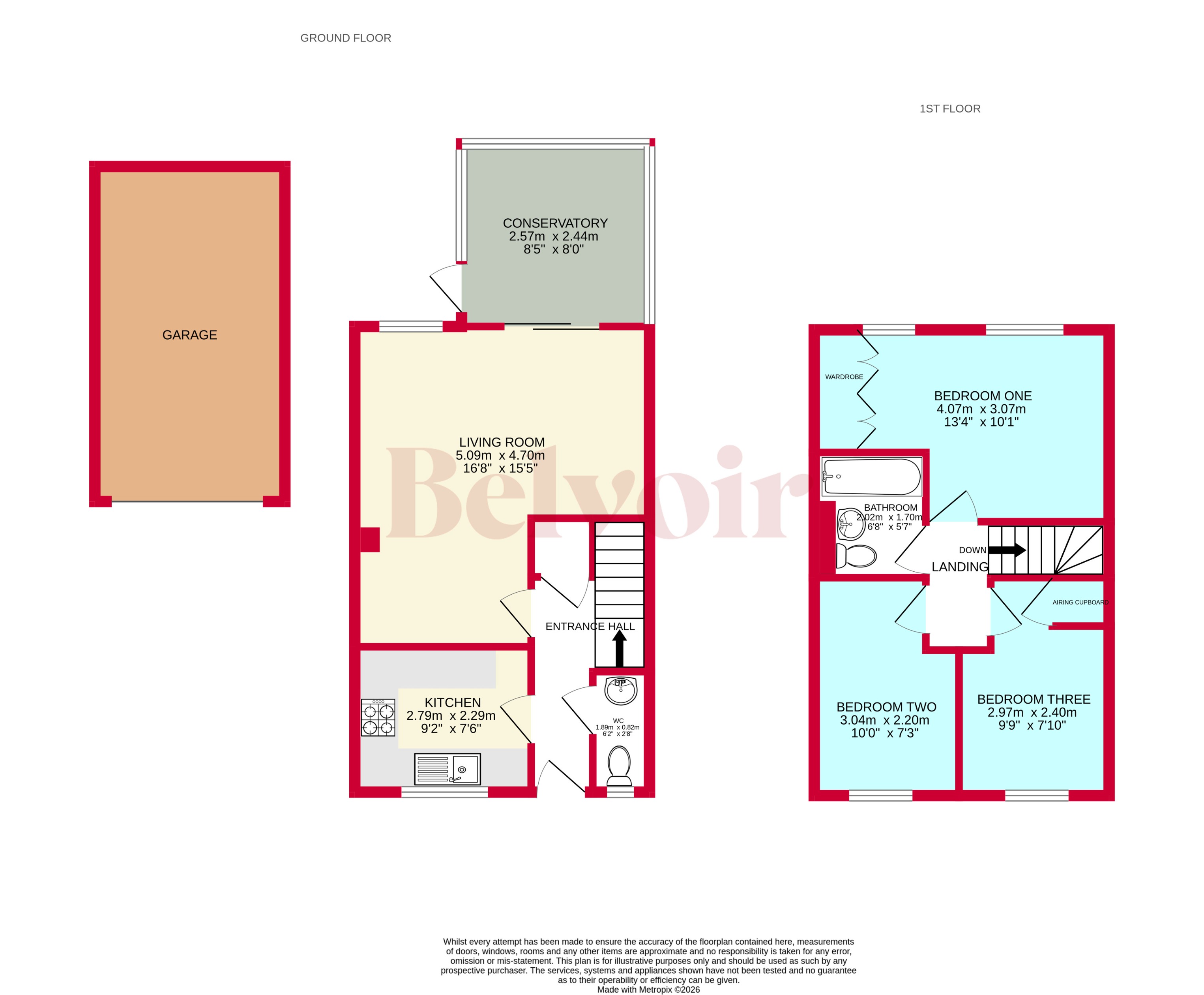 28, Foxtail Way, Cannock floorplan