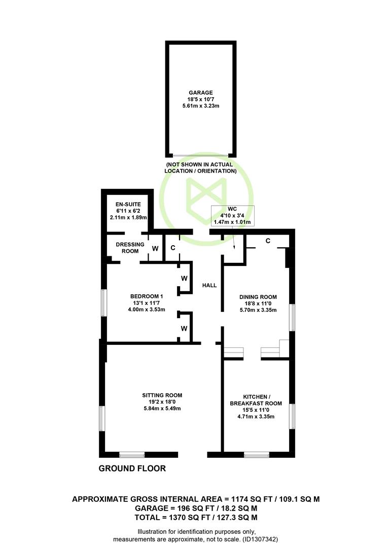 17, Montfort College, Romsey floorplan
