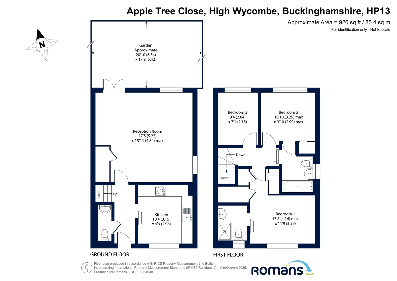 7, Apple Tree Close, Buckinghamshire floorplan