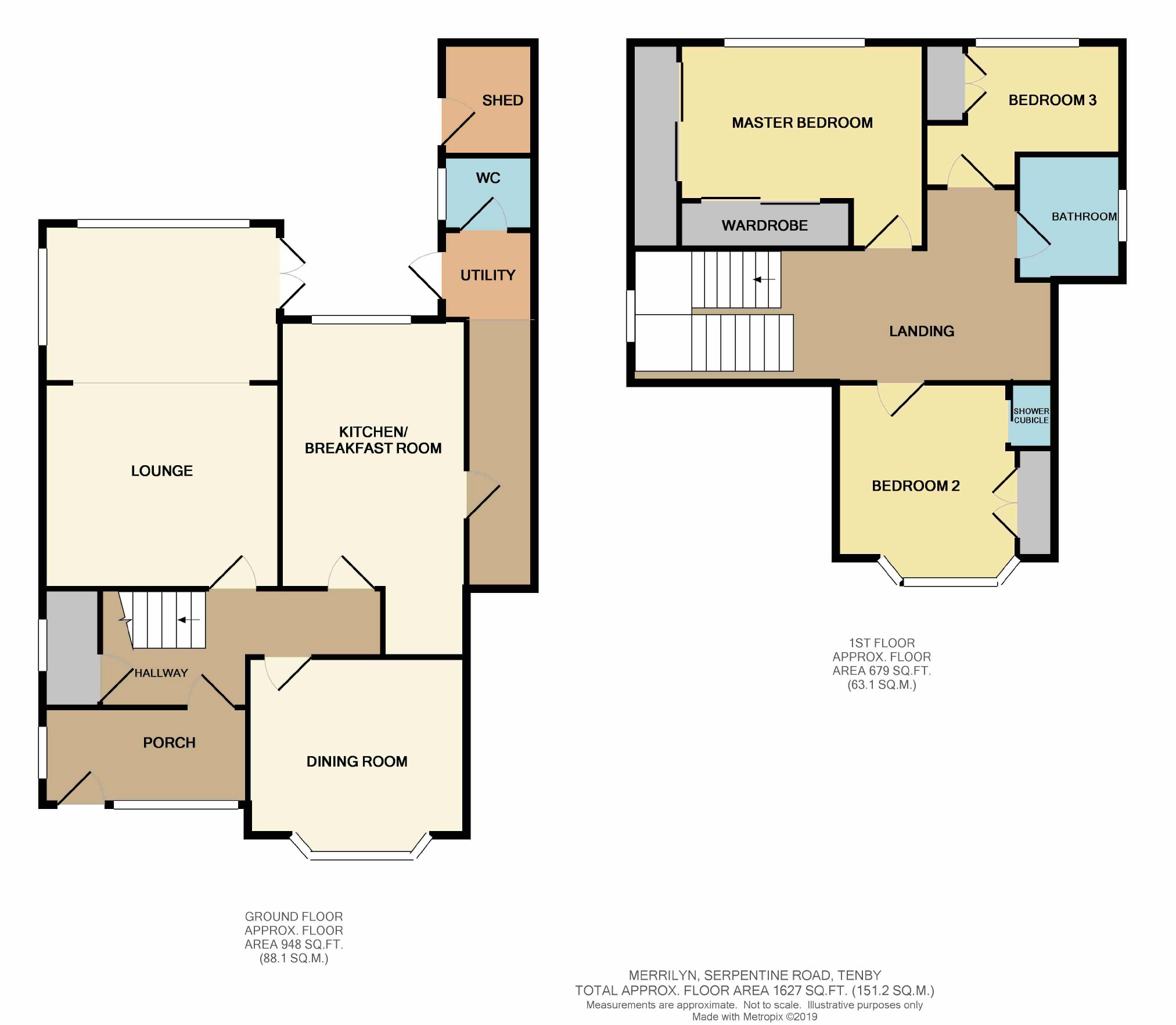 3 bed property for sale in Merrilyn, Serpentine Road, Tenby, Pembrokeshire SA70 Zoopla
